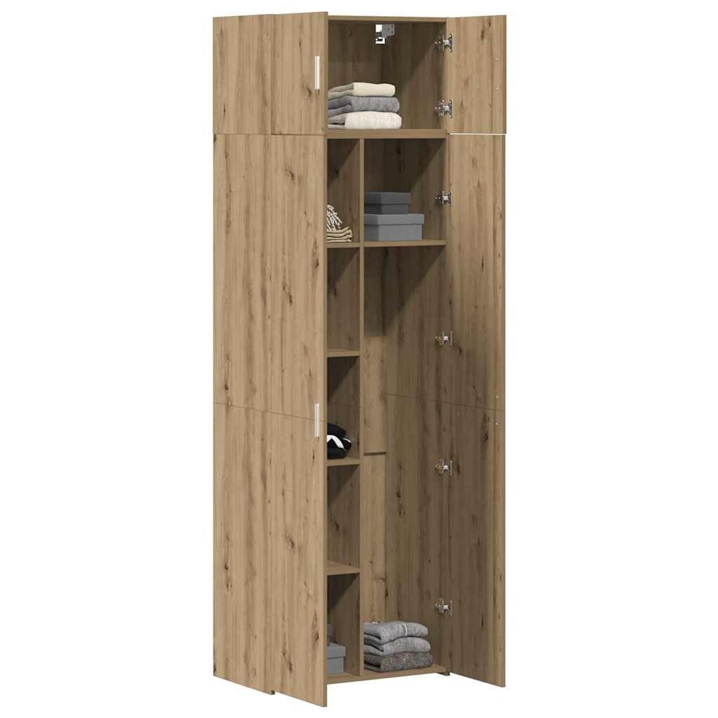 vidaXL Sideboard Badschrank Artisan-Eiche 70 x günstig online kaufen