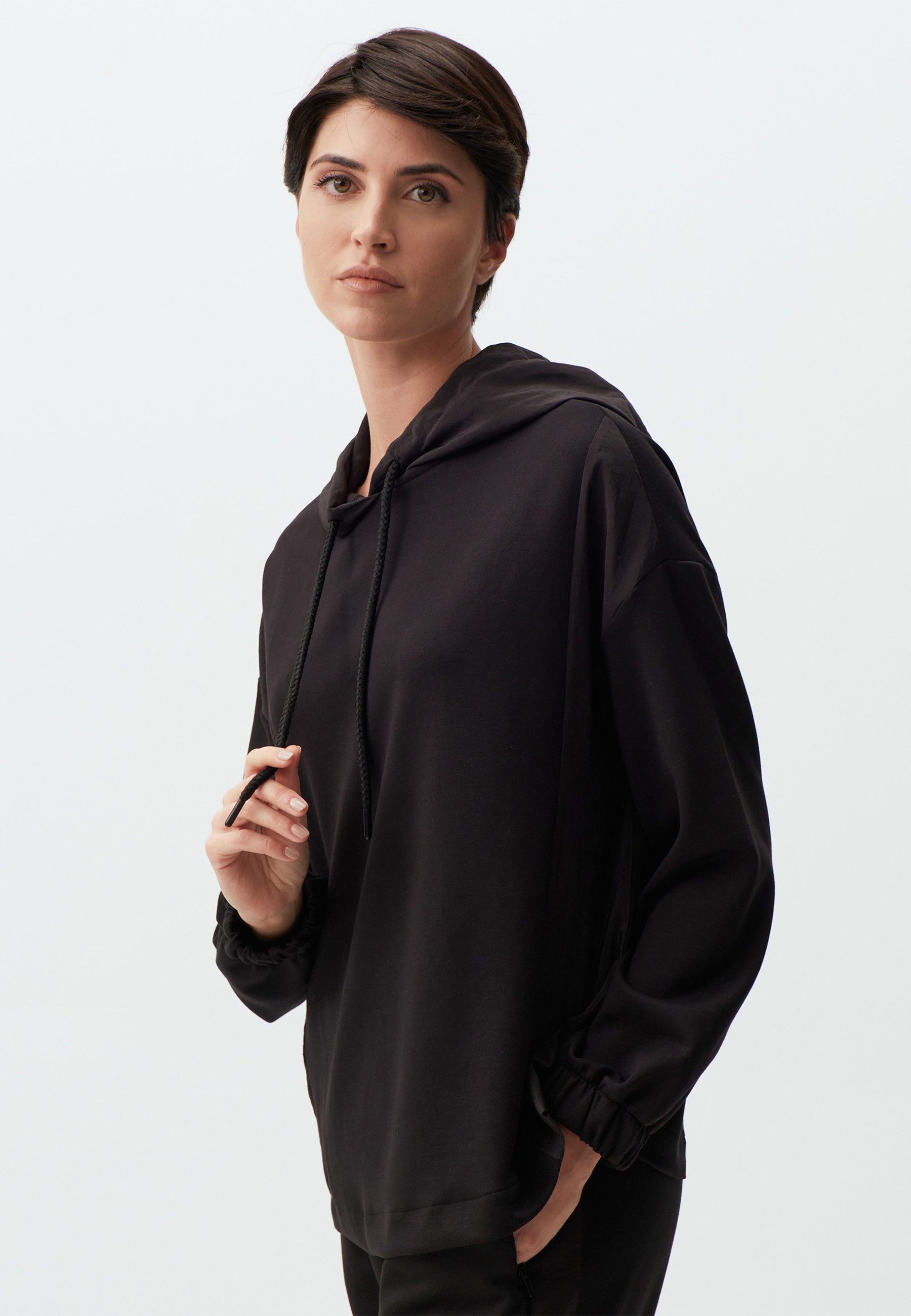 Sweatshirt Kapuze Langärmlig Sweatshirt