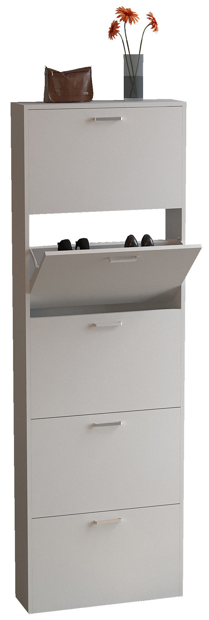 VCM Schuhschrank Holz Schuhregal Schuhschrank Schuhkipper Sulos XL günstig online kaufen