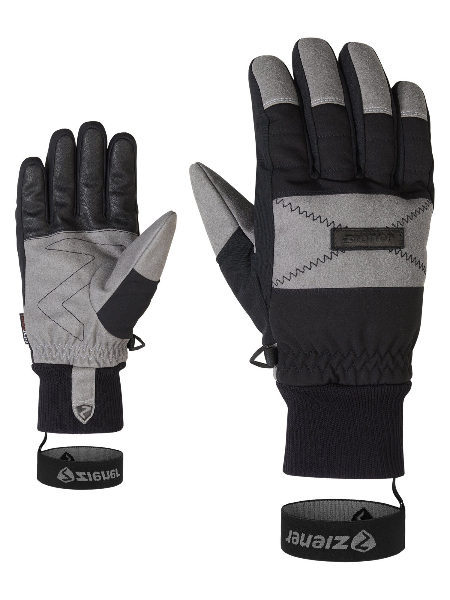 Ziener Skihandschuhe GENDO AS(R) schwarz | Handschuhe