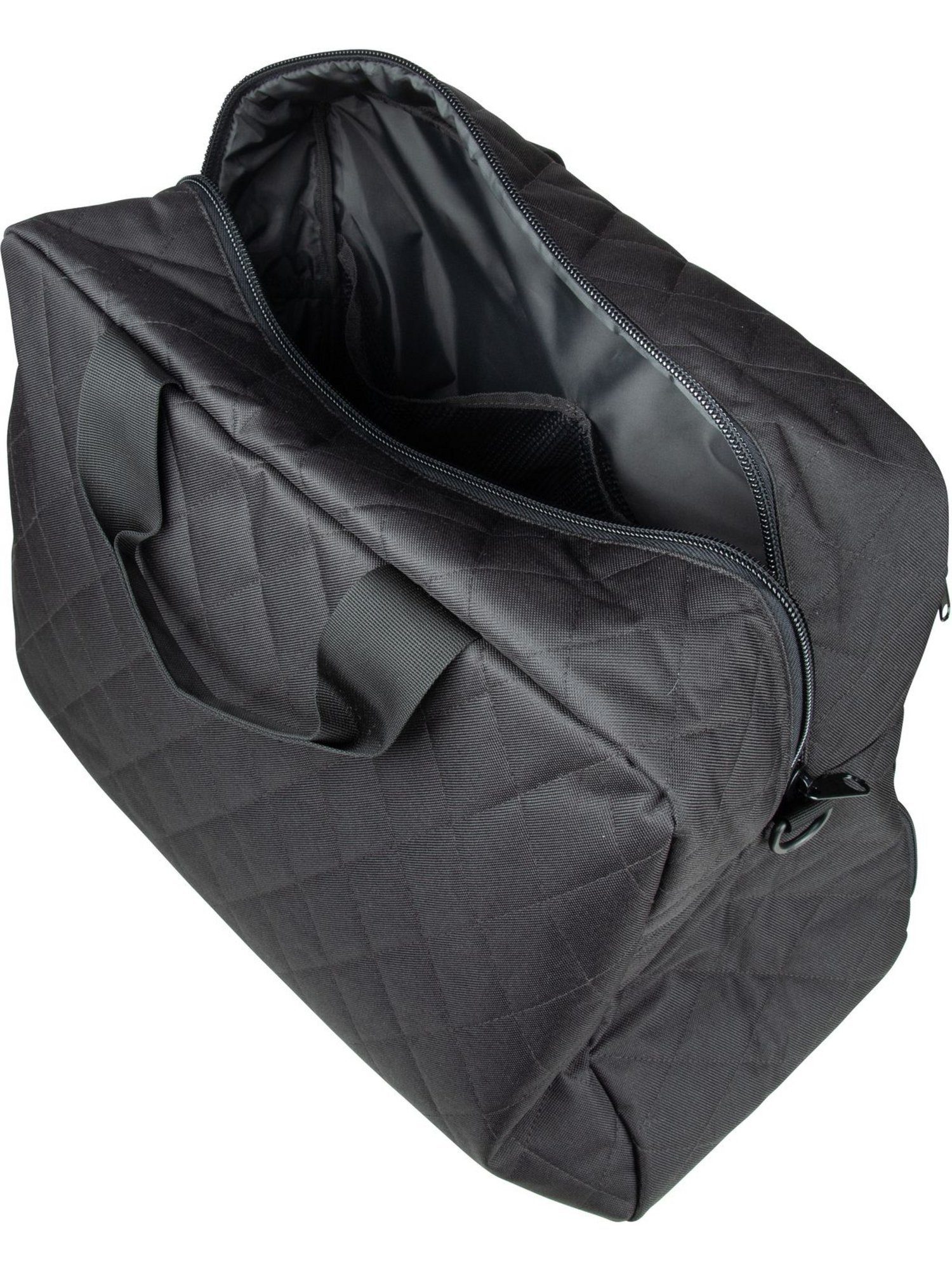 REISENTHEL® Weekender Rhombus Black duffelbag M