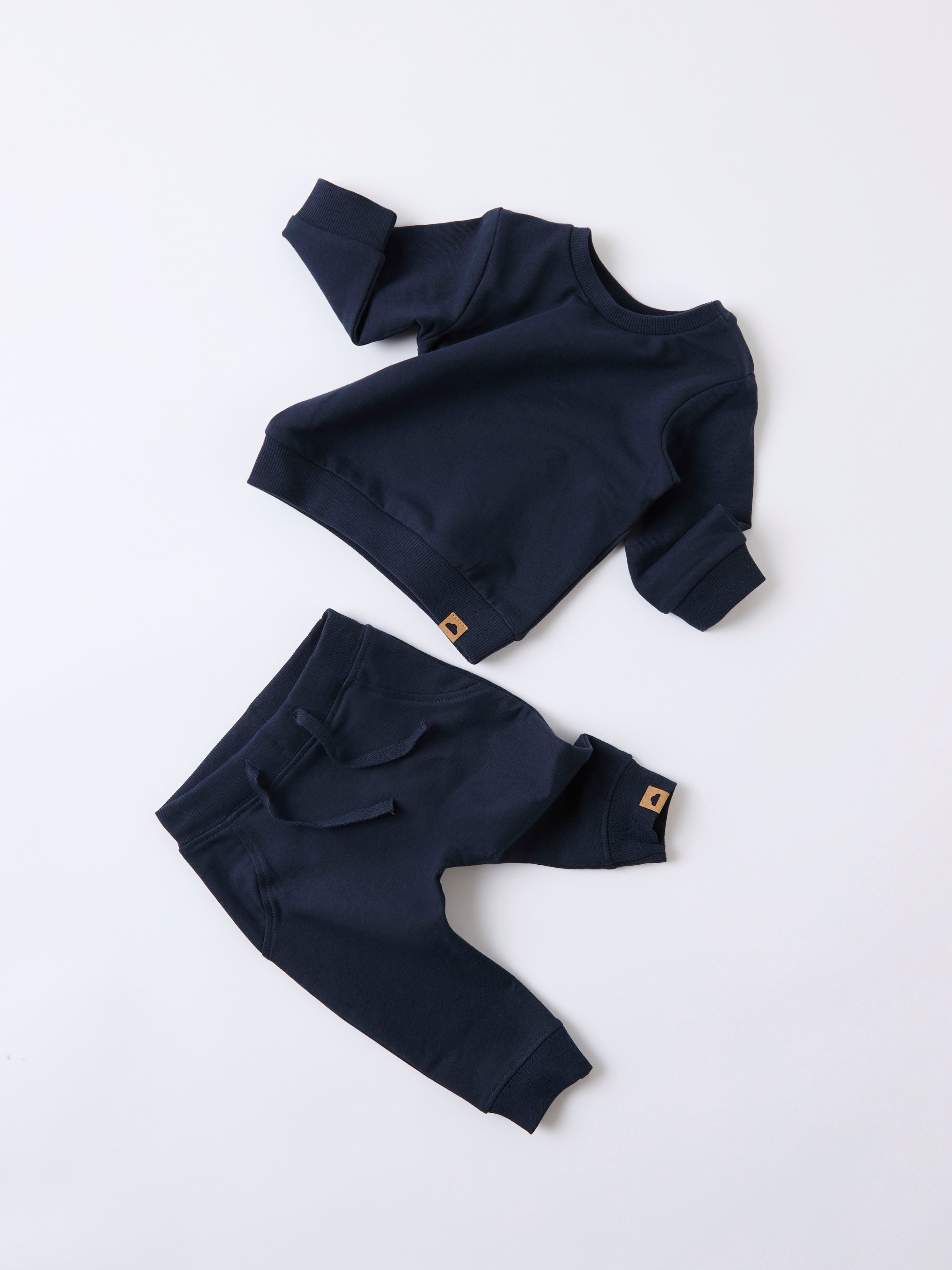 Name It Sweatshirt NBNTAKKI für Mädchen und Jungen mit Druckknopf und Stretch unifarben, casual, regular fit, Baumwollmix, Rundhals – Bild 2 von 5