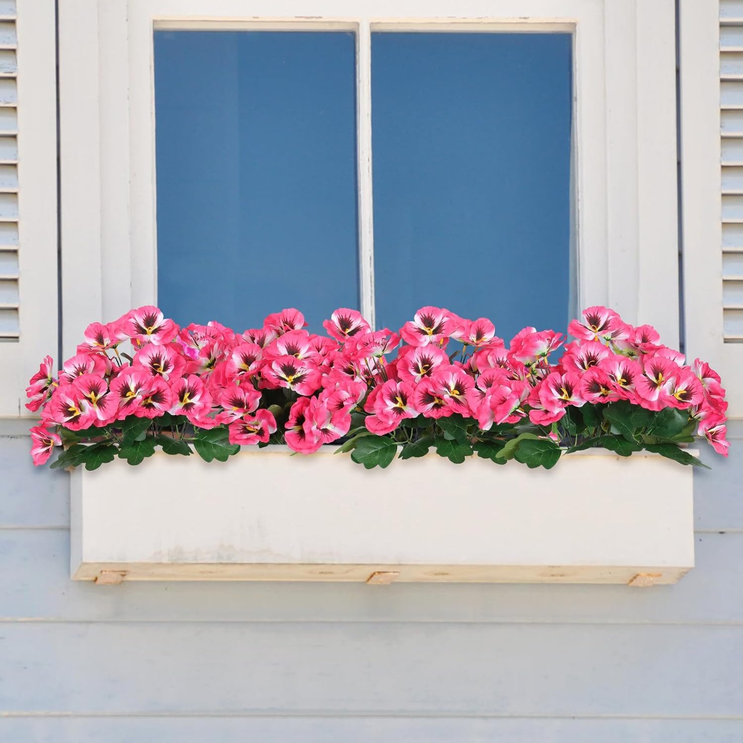 Kunstblumenstrauß 4 Bündel Künstliche Blumen Geranie günstig online kaufen