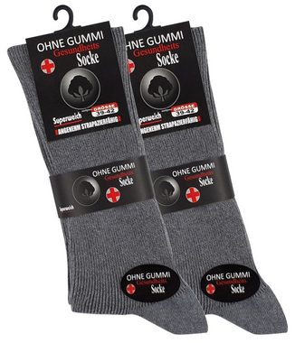 Cotton Prime® Komfortsocken (8-Paar) ohne Gummibund