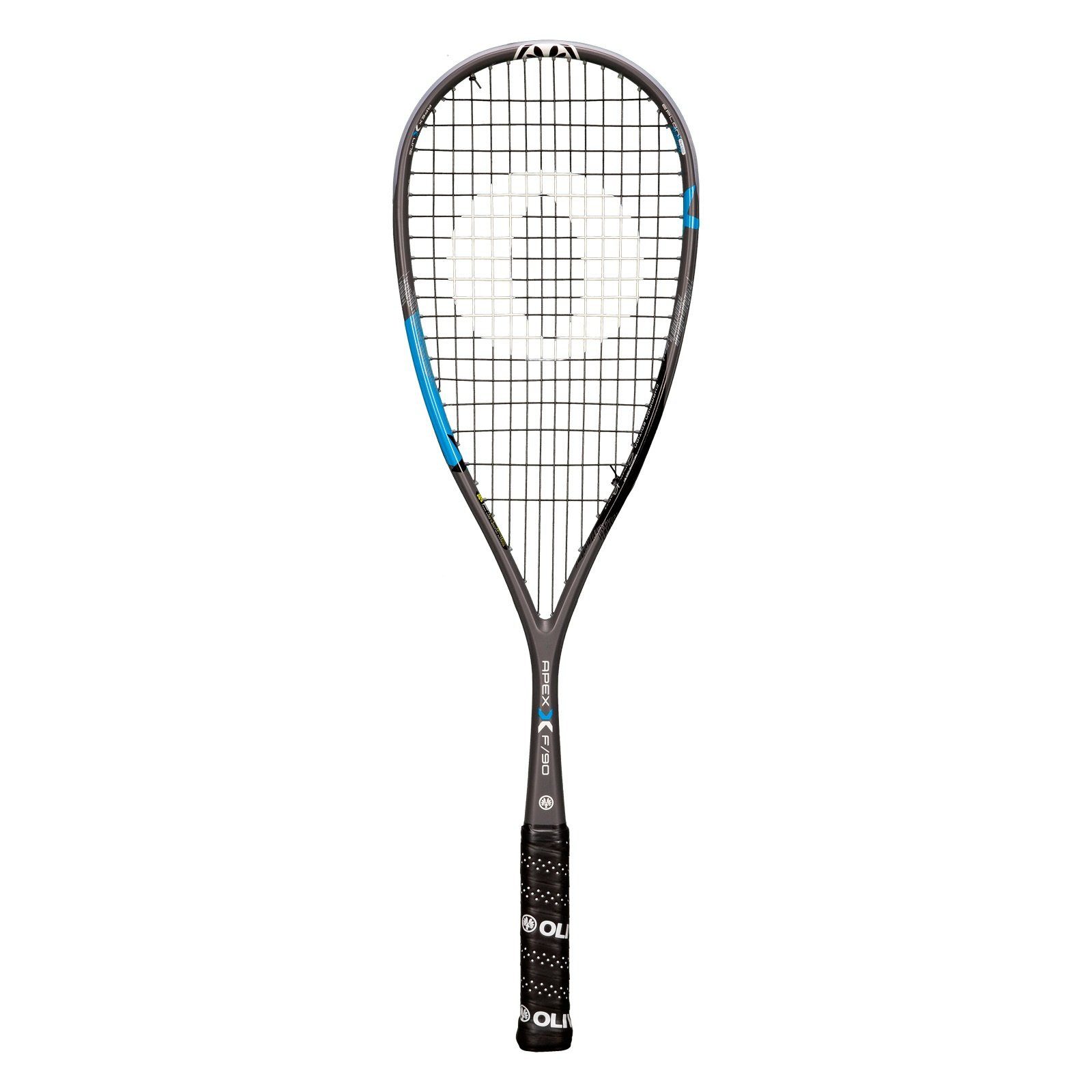Oliver Squashschläger Apex F/90 (leicht kopflastig) grau - besaitet