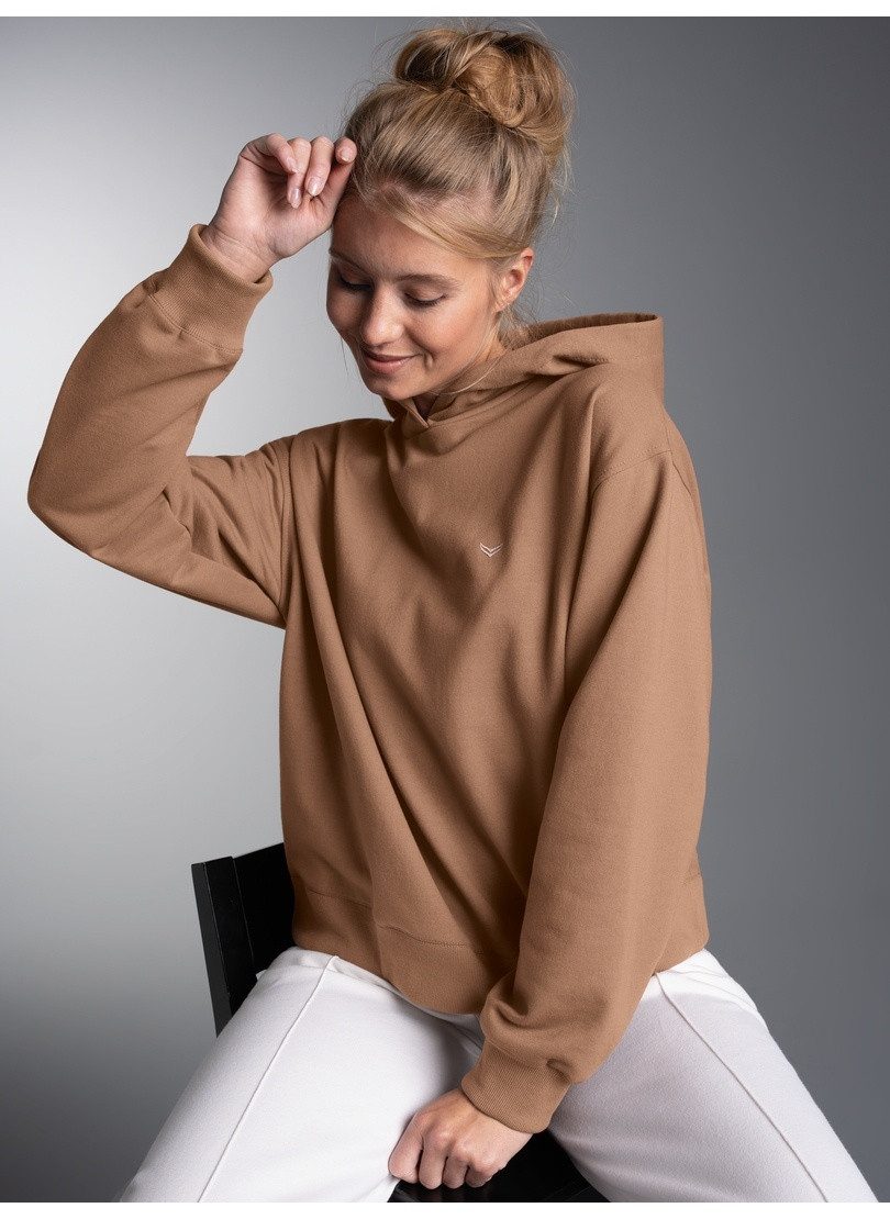 Trigema Sweatshirt TRIGEMA Dünner Oversize-Hoodie