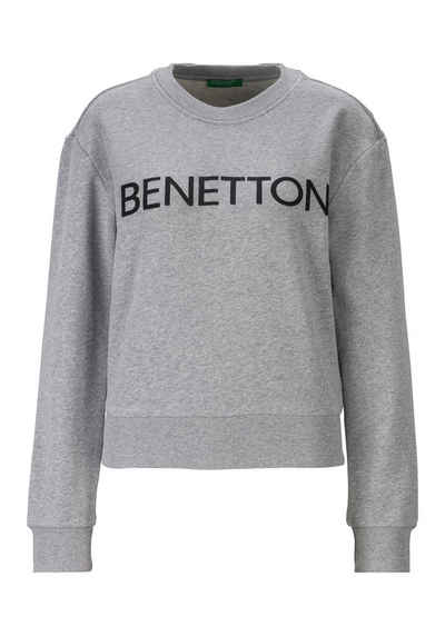 United Colors of Benetton Sweatshirt mit Benetton Aufdruck