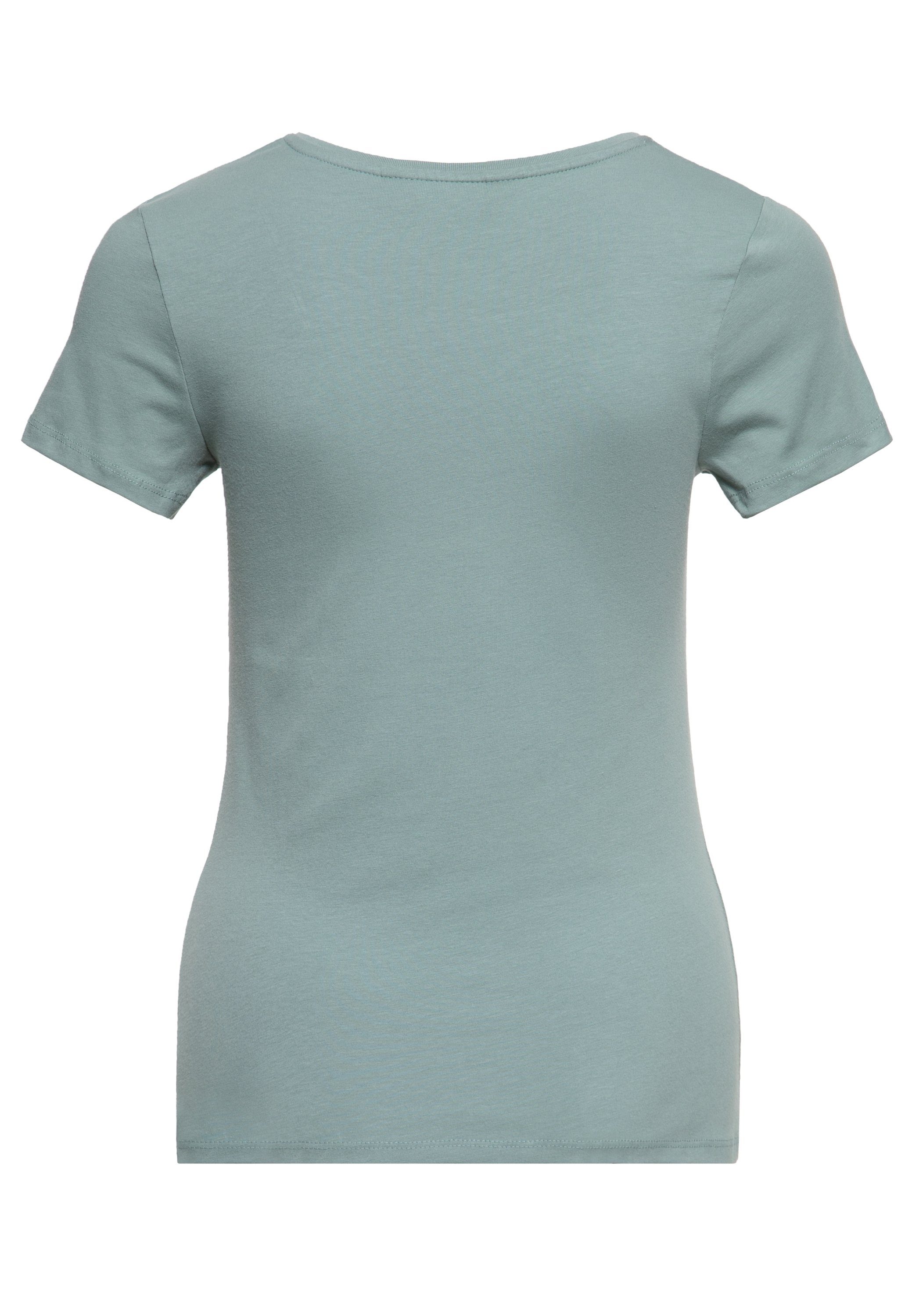 QueenKerosin Print-Shirt Built it up! (1-tlg) günstig online kaufen