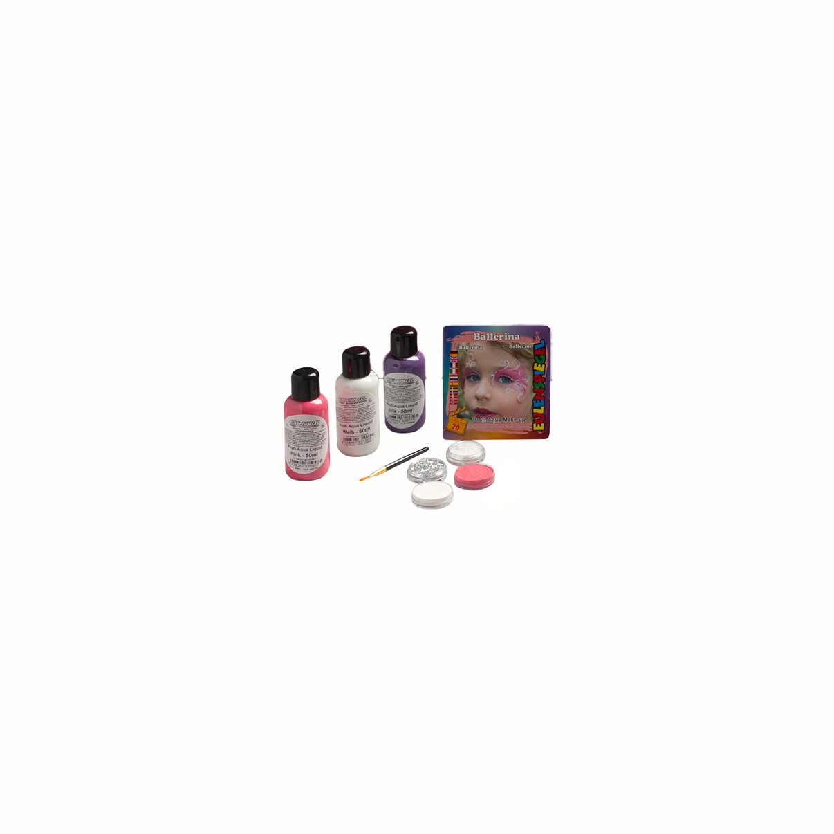Eulenspiegel Schmink-Koffer Eulenspiegel Just Pink Schmink-Koffer Make-up Set, 1-tlg., Qualitätsprodukt 'Made in Germany', dermatologisch getestet