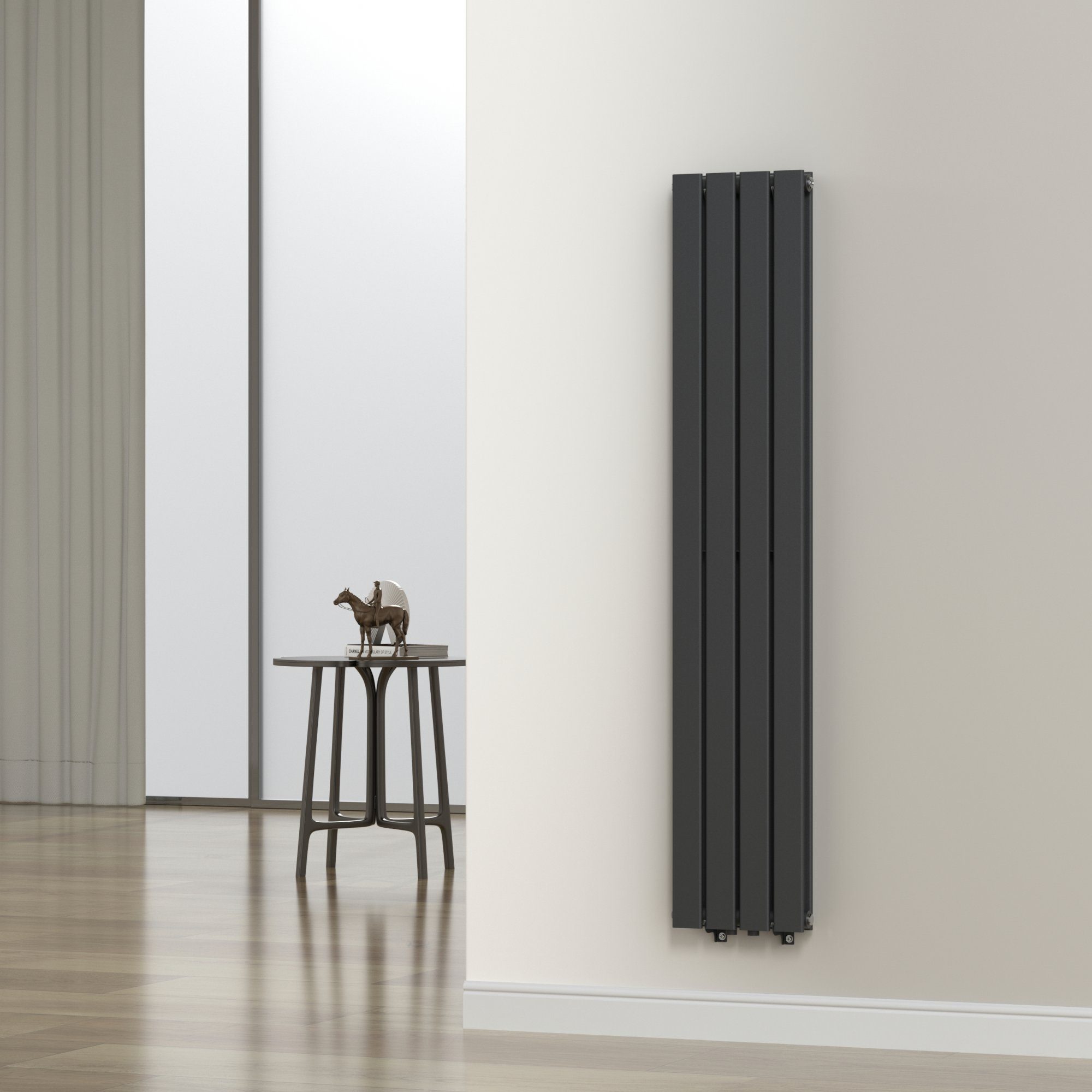 neu.haus Designheizkörper, »Nore« Flachheizkörper 160x30cm Doppellagig günstig online kaufen