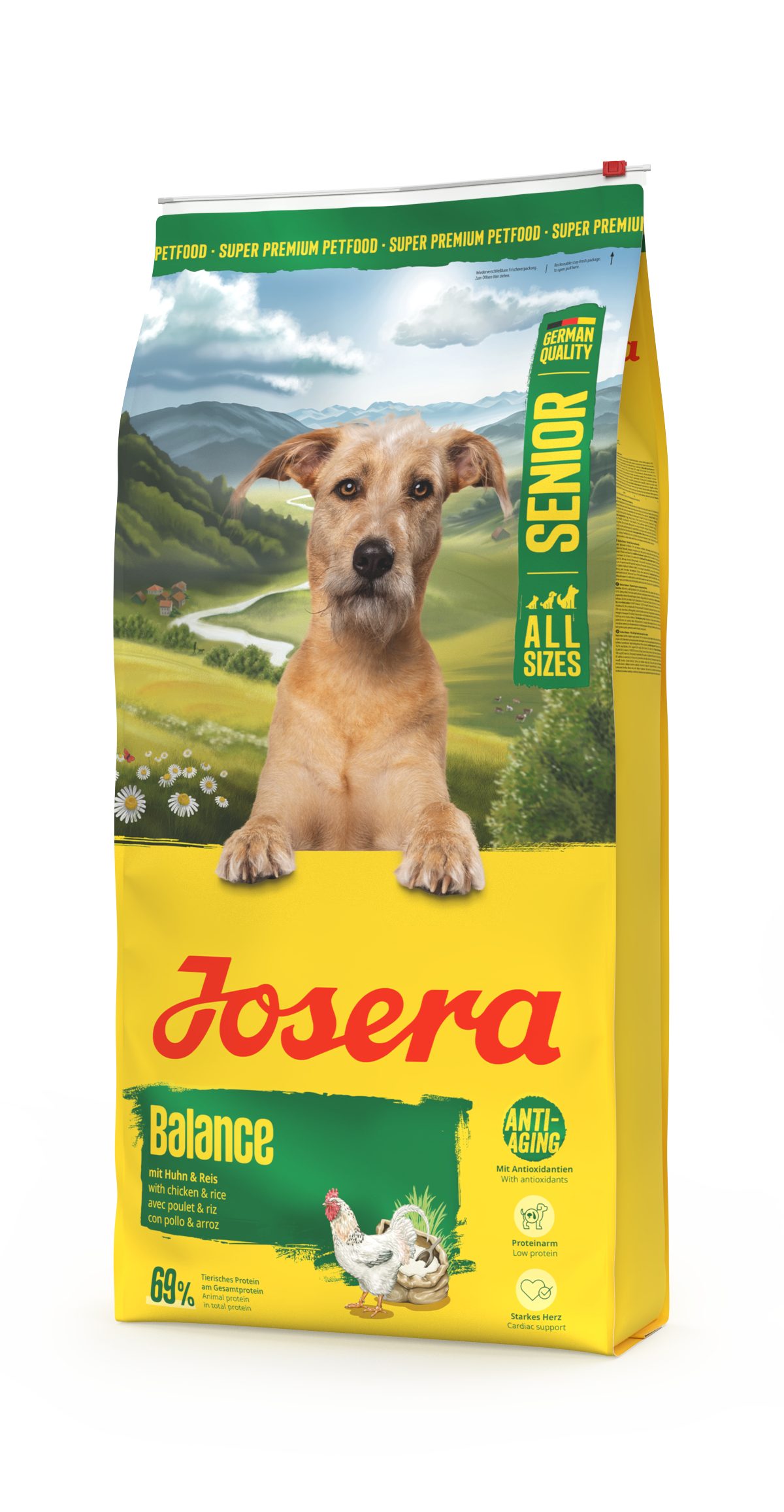 Josera Balance 12,5kg, Trockenfutter für: Hunde, Senior All Size, für ältere Hunde aller Größen