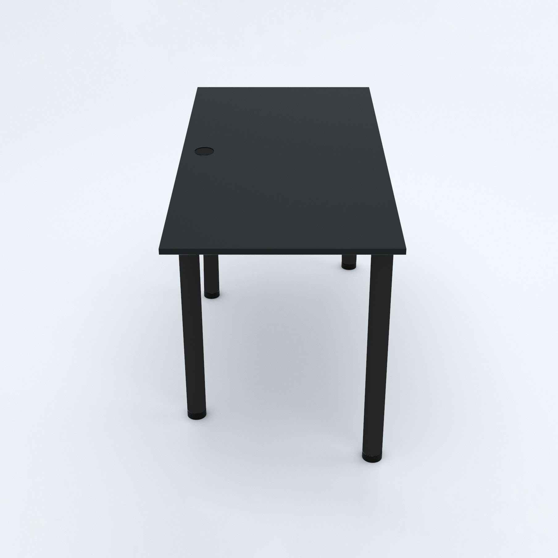 schwarze Kantenumleimung Beinen Schreibtisch, 2mm Schreibtisch PVC mit AKKE