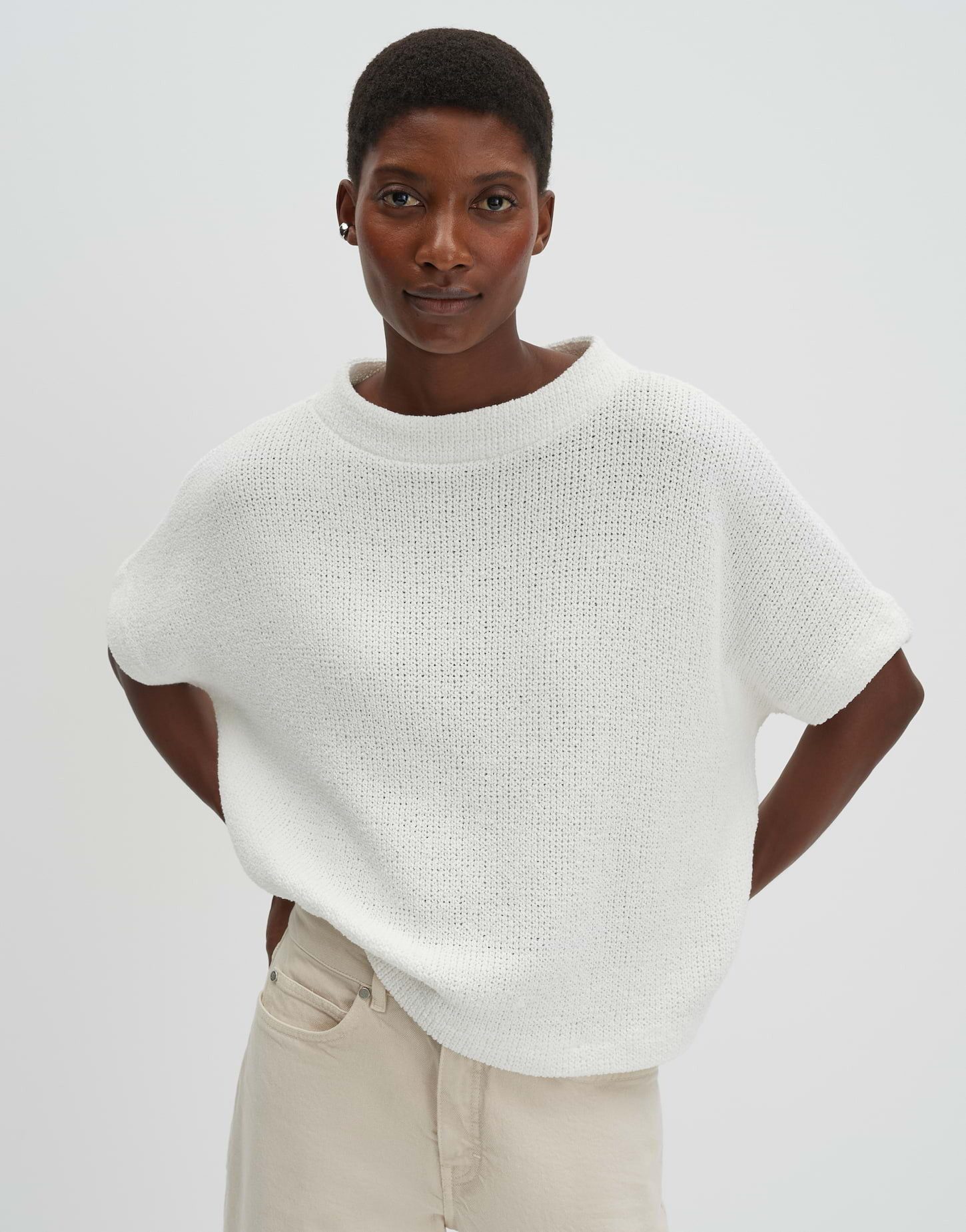 someday Sweatshirt Ulano Weite Passform, weich fließend und komfortabel