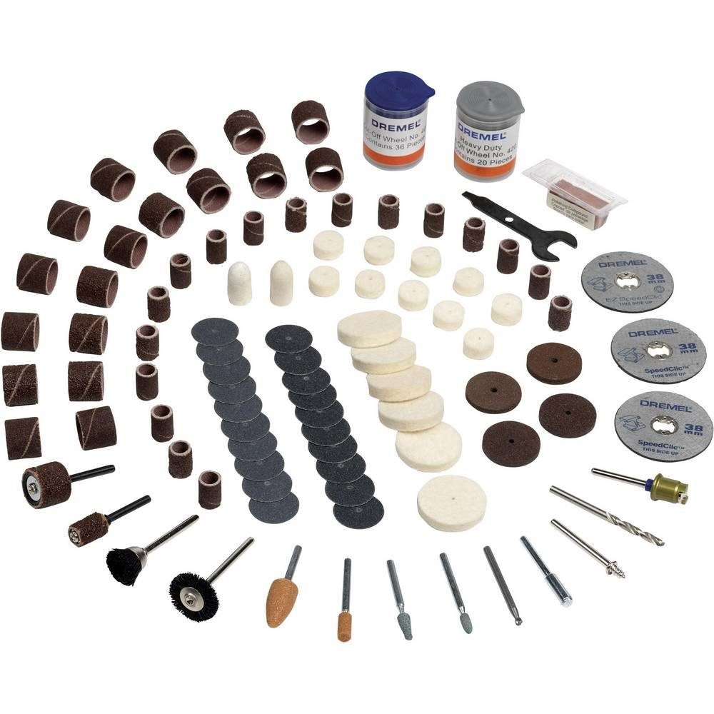 DREMEL Schleifstift Mehrzweck–Zubehörset 150tlg