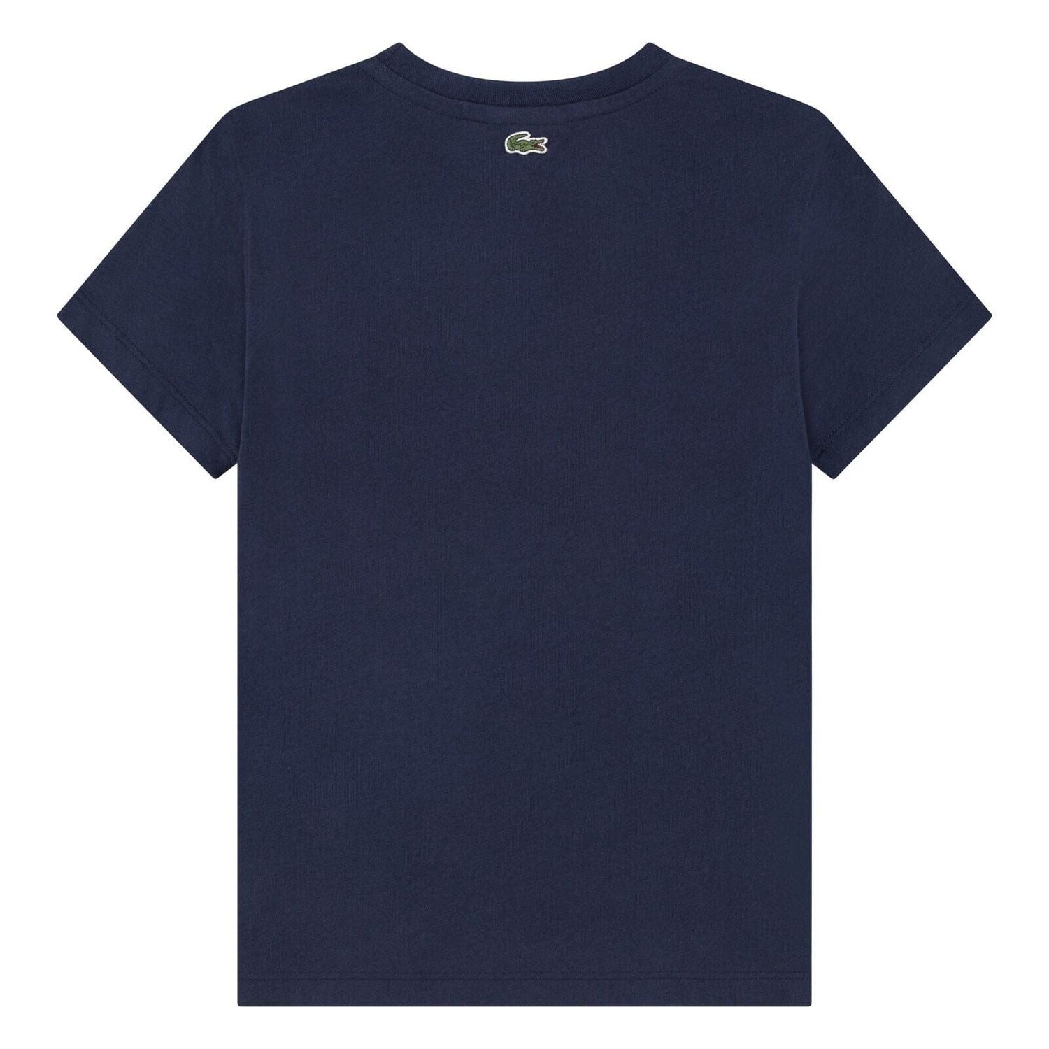 Lacoste T-Shirt LACOSTE Kids T-Shirt „Big Croc“ – Blau