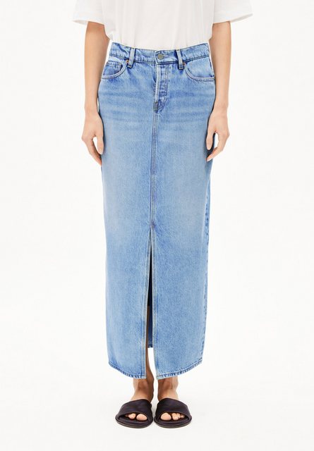 Armedangels Jeansrock KYRAA Damen Jeansrock aus Hanf-Mix Regular Fit Regula günstig online kaufen