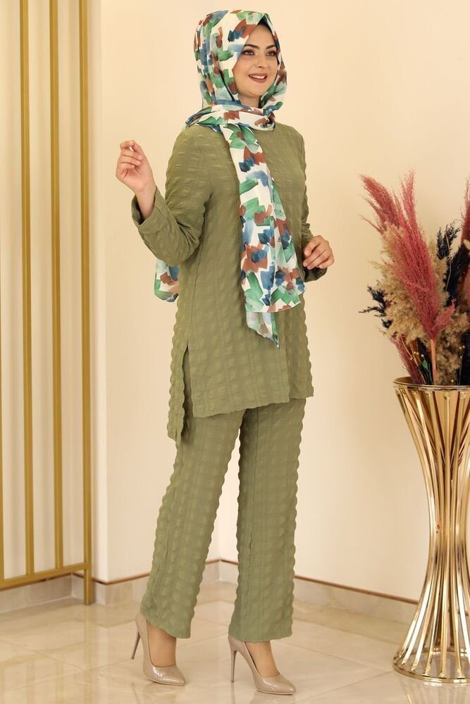 fashionshowcase Hosenanzug Sommerlicher Damen Longtunika-Anzug - günstig online kaufen