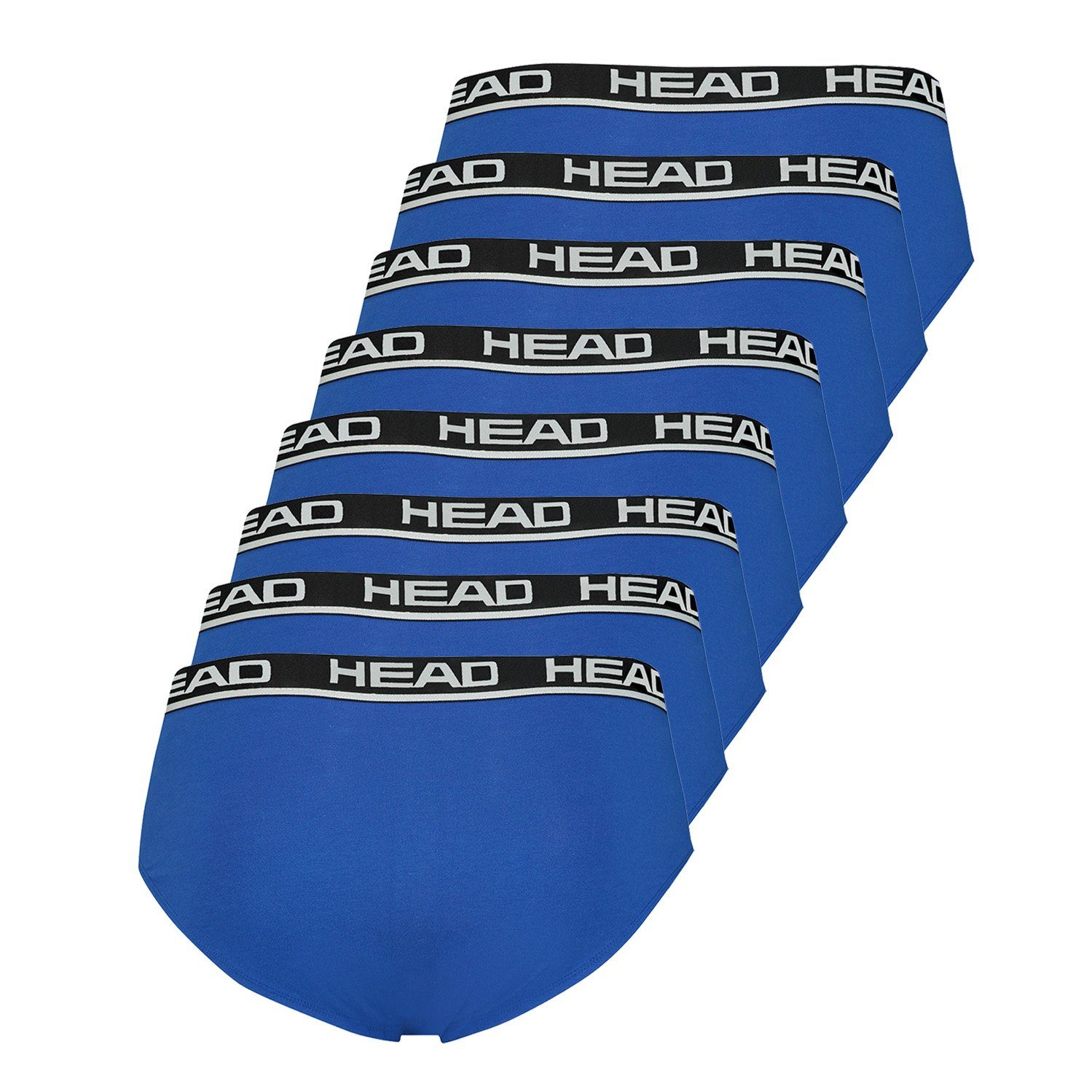 8P 8er-Pack) Black Brief - Head / (8-St., Boxer Blue Head 001 Boxershorts