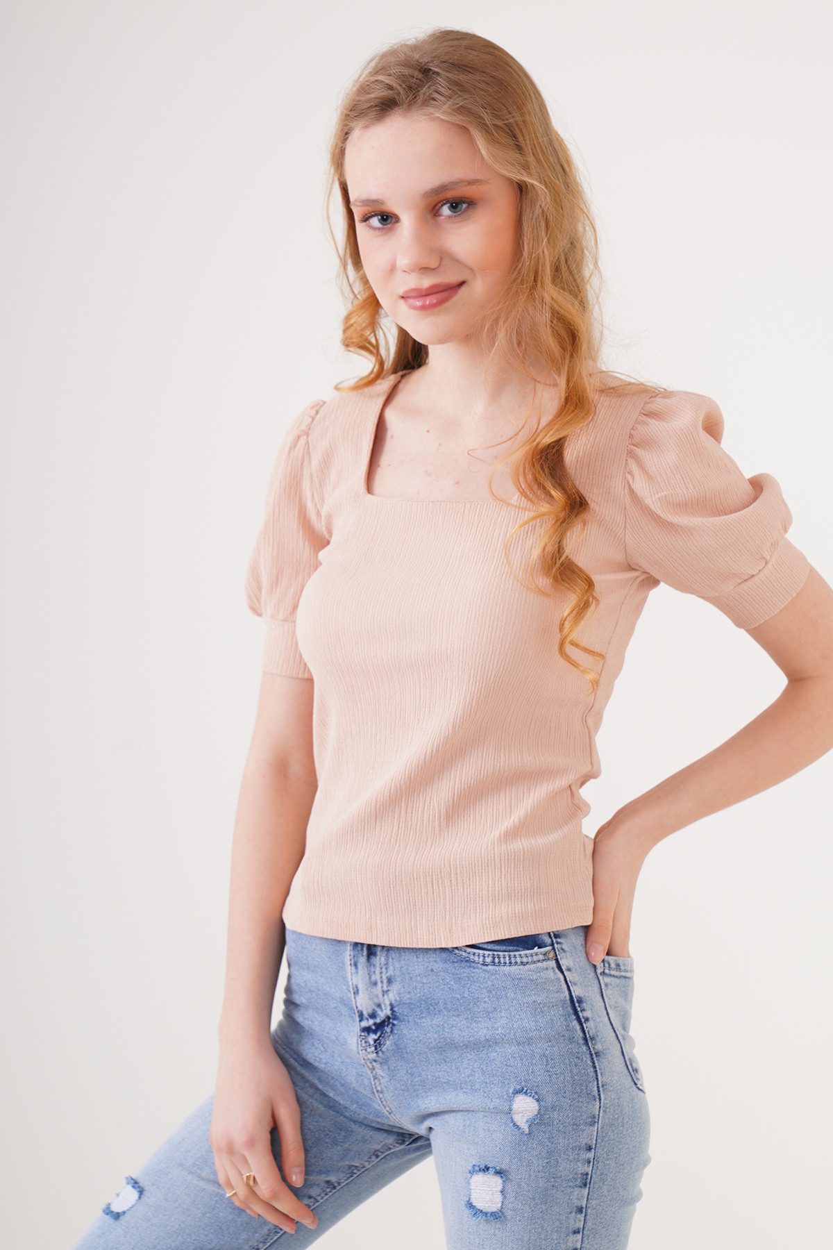 SHIRT-GALERIE Crepebluse BD 45825 günstig online kaufen