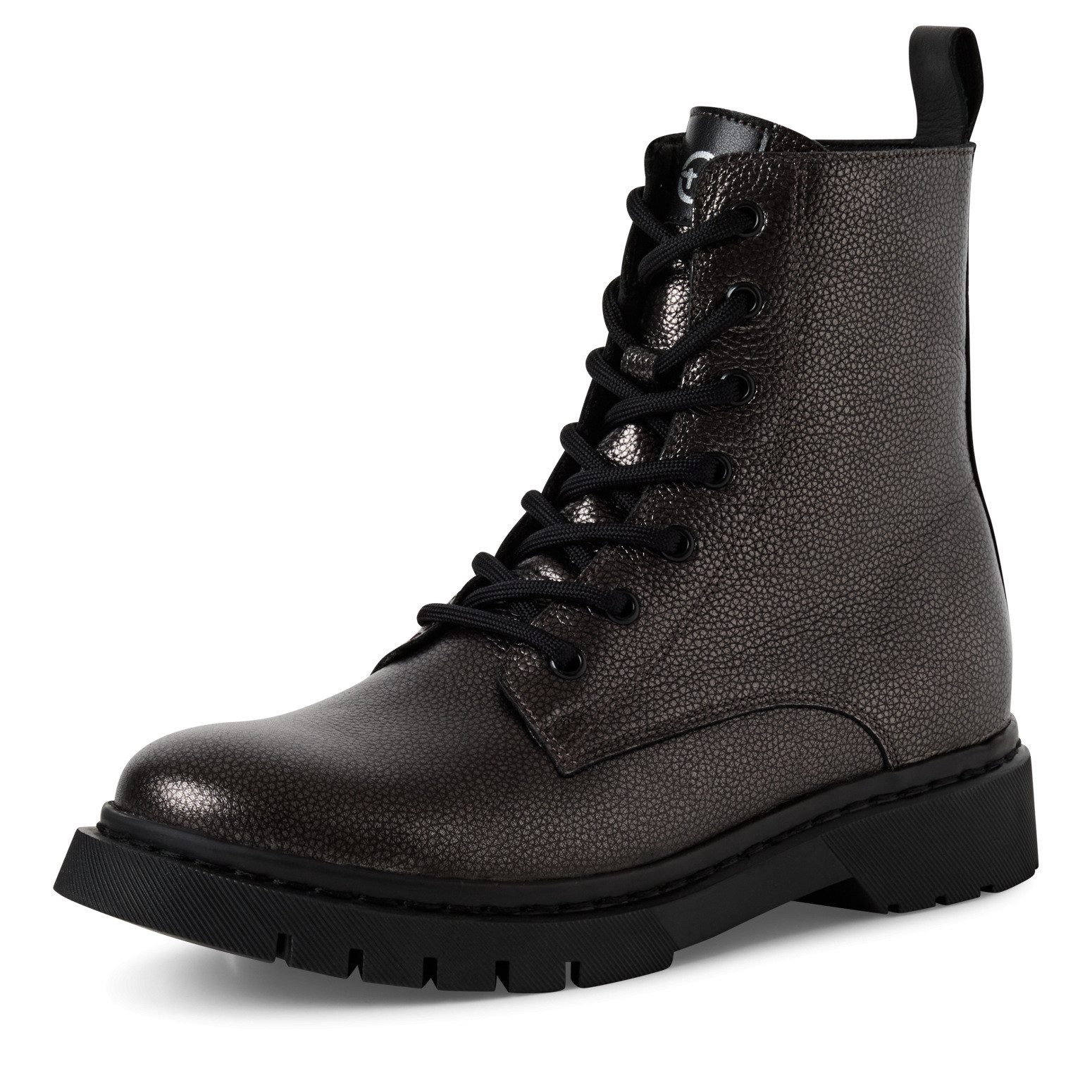 Tamaris Schnürboots, Herbstboots, Schnürstiefelette mit praktischer Anziehlasche