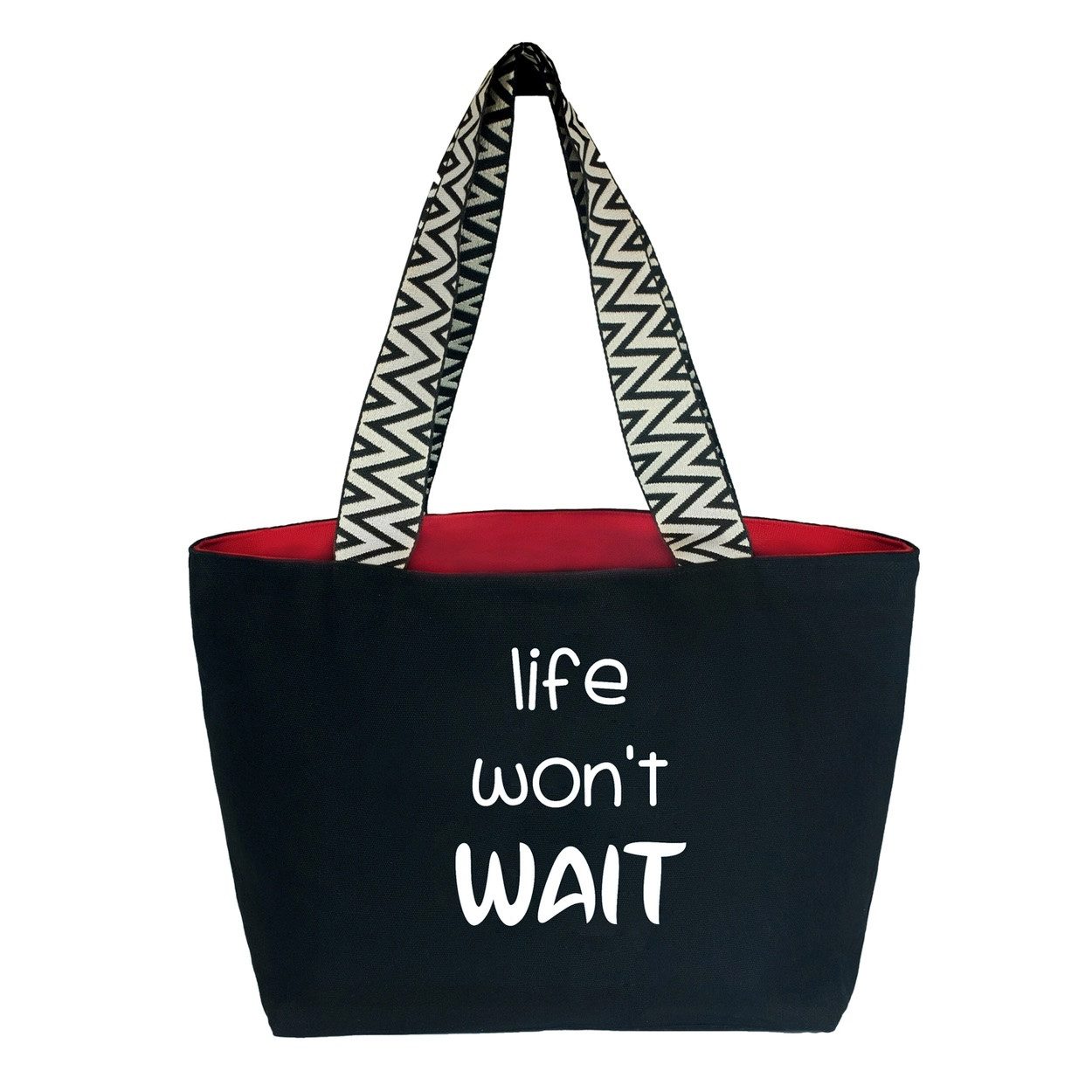 LK Trend & Style Shopper Hochwertige Leinentasche für Damen, mit hübscher Geschenkverpackung