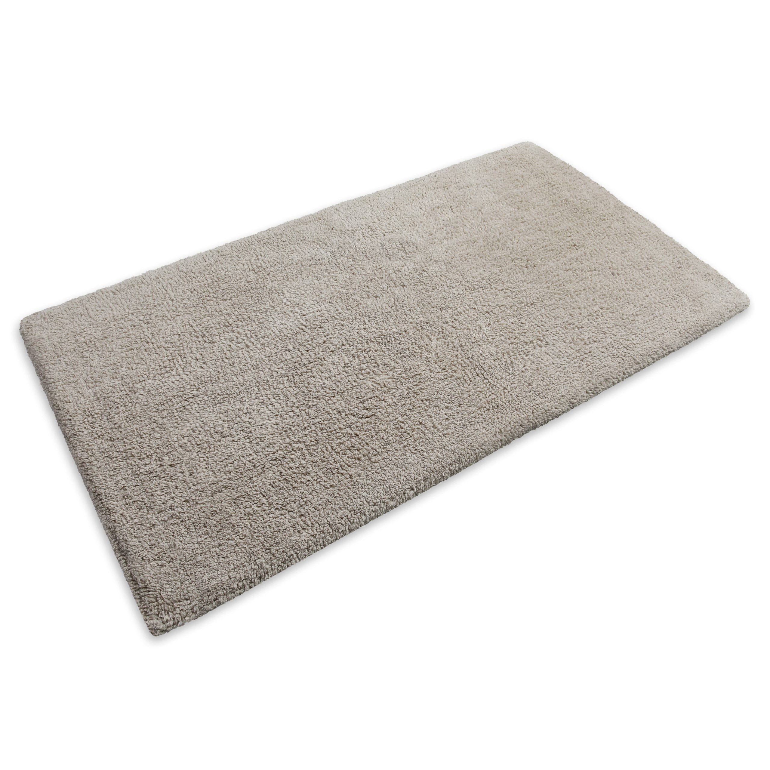 OTTO home Badematte Selenne, Höhe 20 mm, rutschhemmend beschichtet, fußbodenheizungsgeeignet, Baumwolle, rechteckig, Badteppich, getuftet, modern, Uni, antirutsch, flauschig, Baumwolle