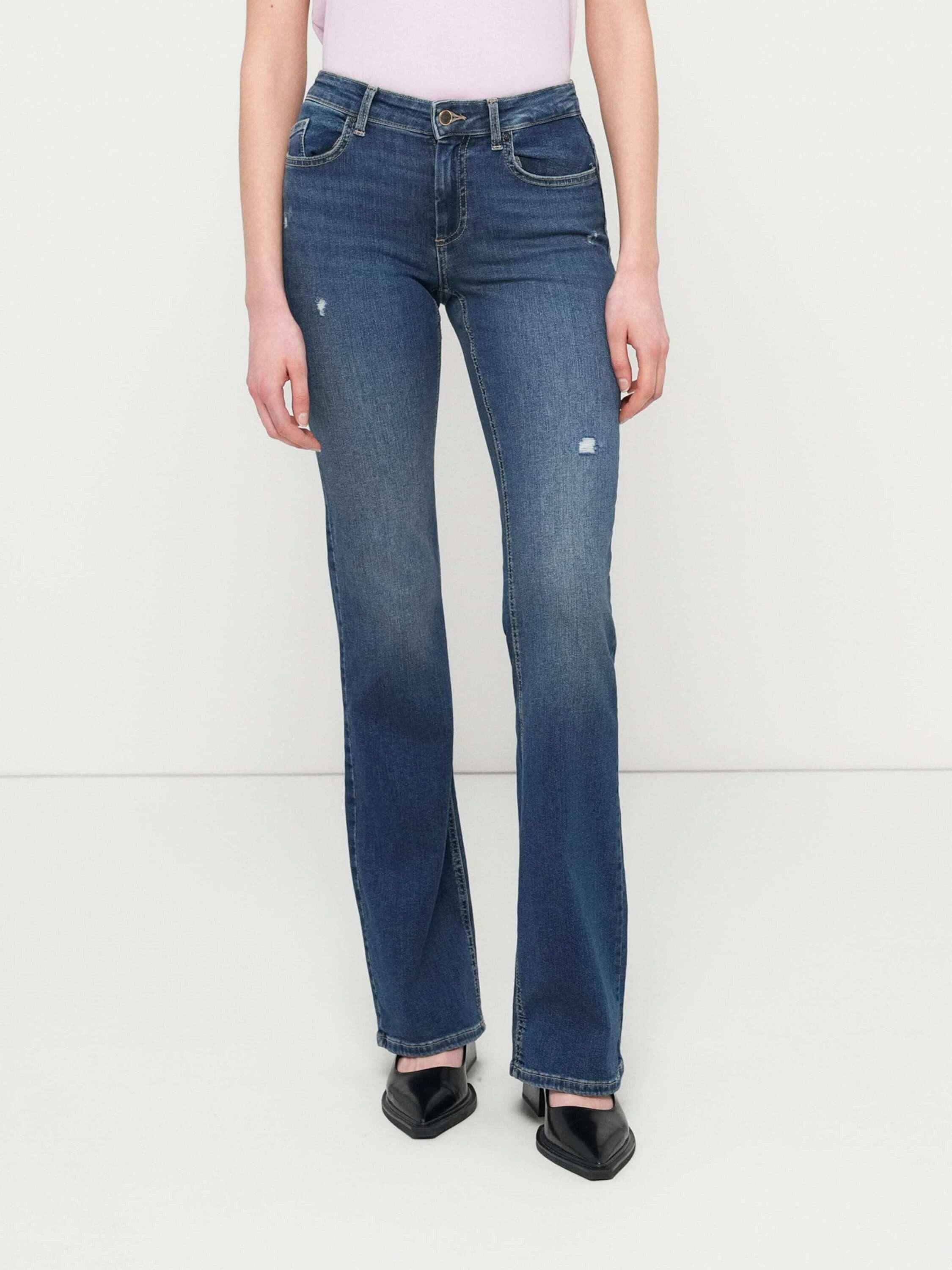 ONLY Schlagjeans ONL Blush (1-tlg) Plain/ohne Details