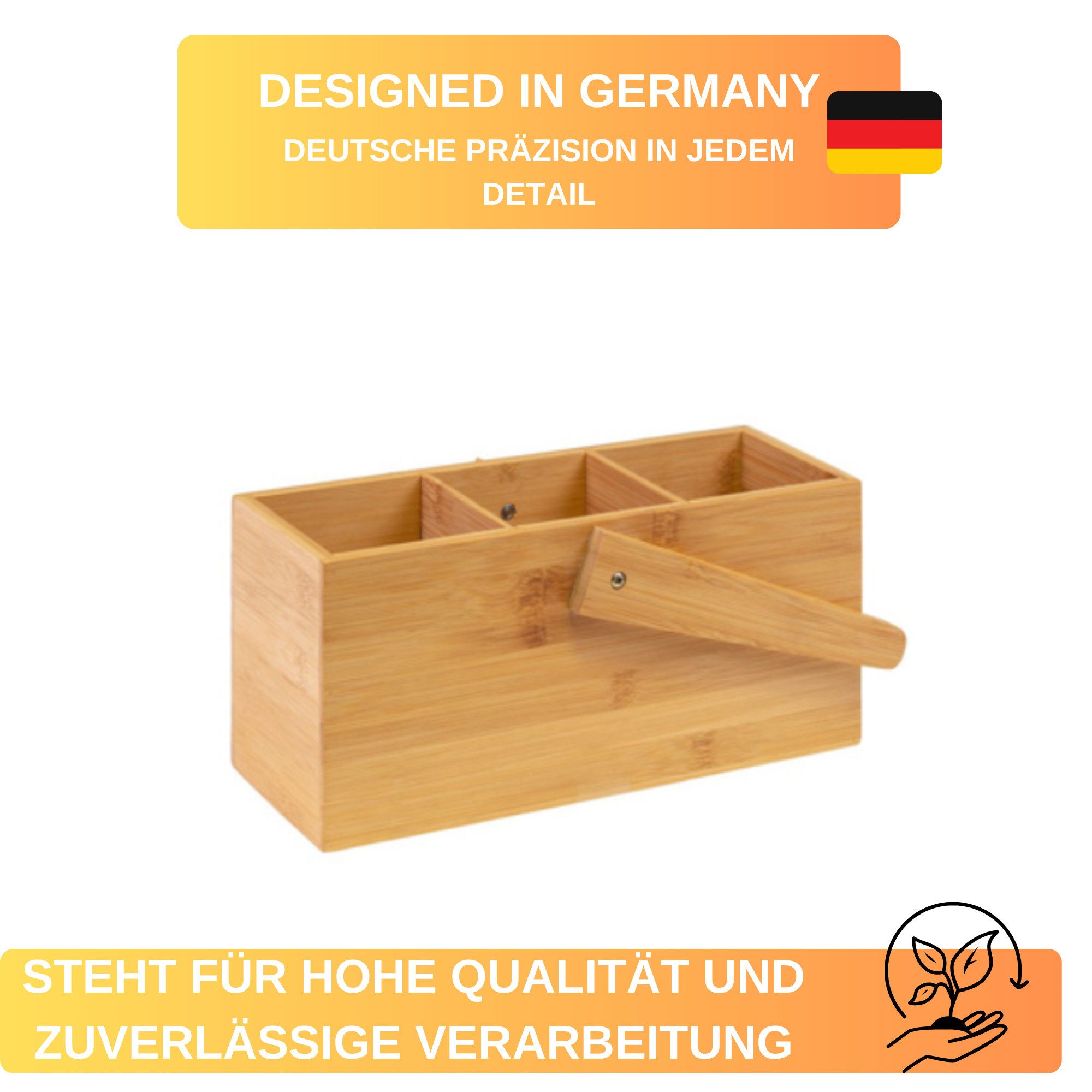 Thiru Besteckhalter - Utensilienhalter - Bambus günstig online kaufen