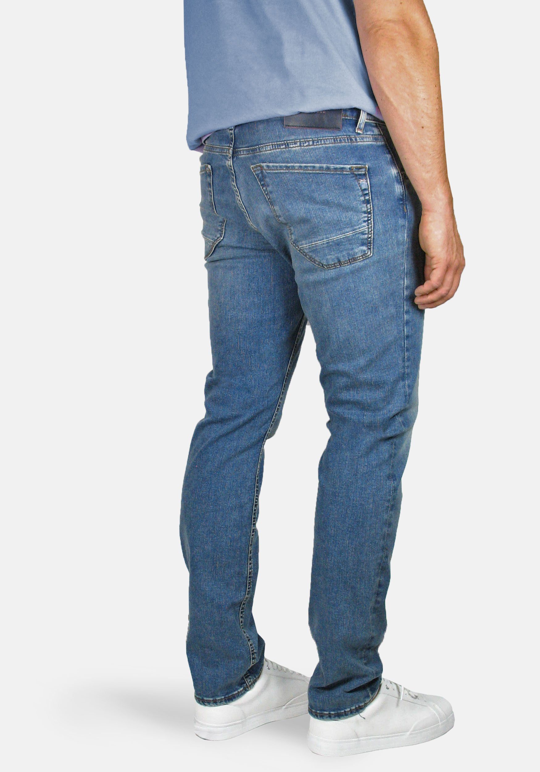 Hi-Flex Denim Brax Chuck dunkelblau 5-Pocket-Jeans