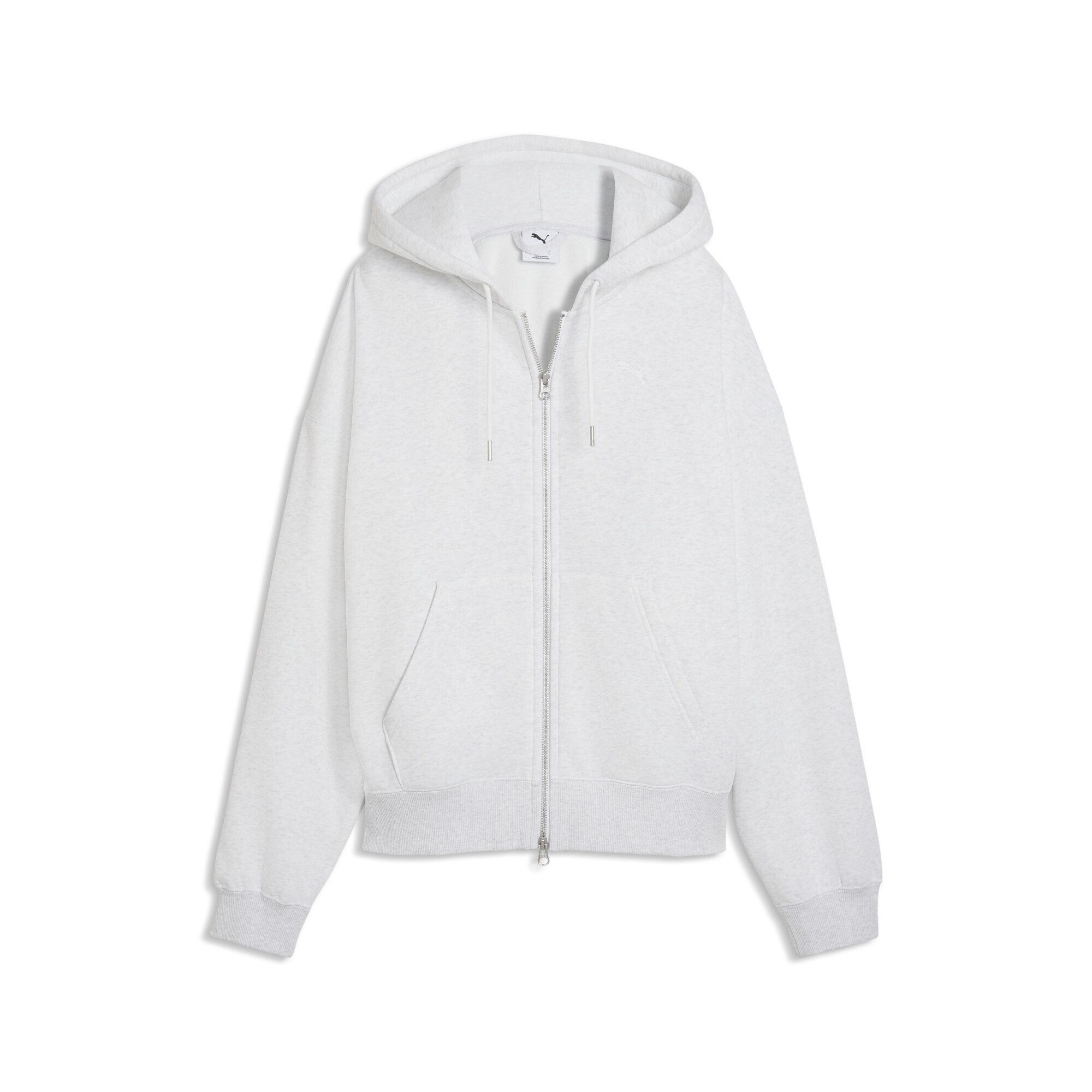 PUMA Hoodie Essentials Oversized Fleece Kapuzenjacke Damen
