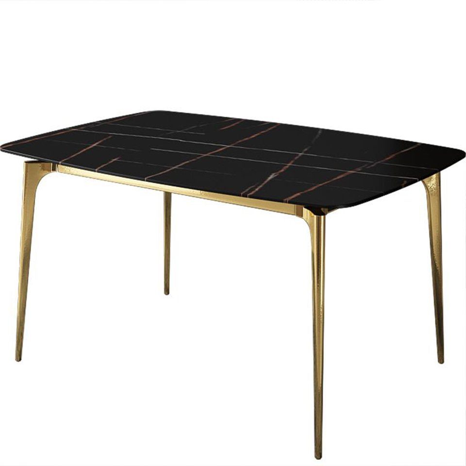 Tische 7tlg Set Esszimmer Komplett Essgruppe, JVmoebel Luxus Schwarz Garnitur Tisch Gruppe Holz