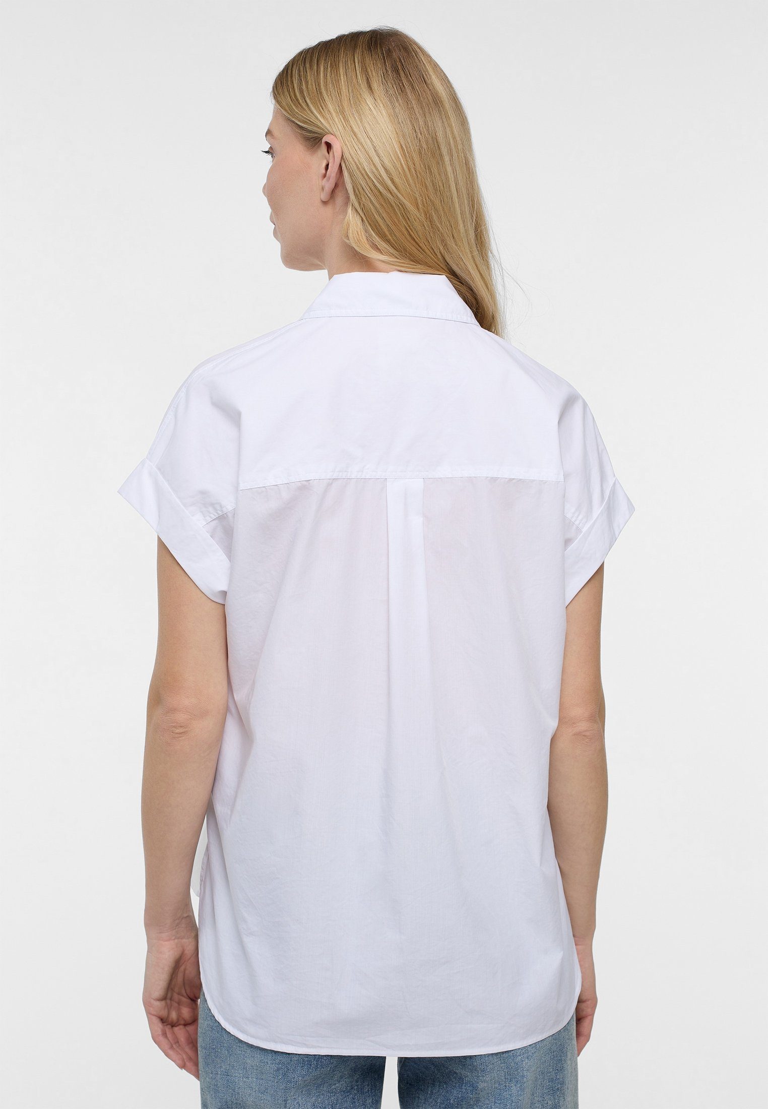 Eterna Hemdbluse LOOSE FIT EASY IRON (bügelleicht)