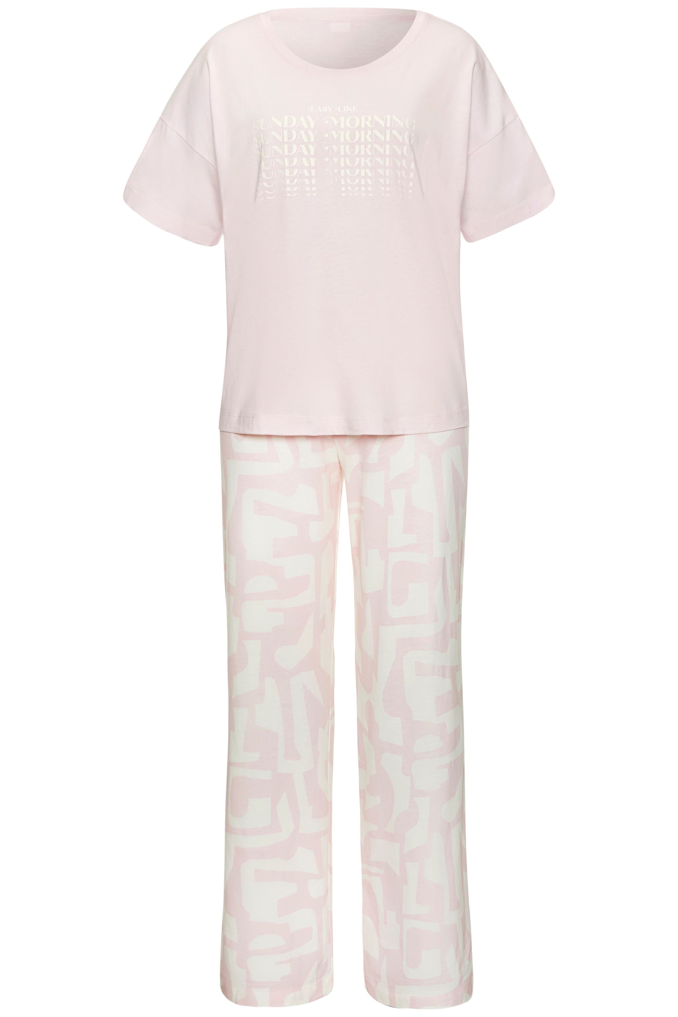 s.Oliver Pyjama (Set, 2 tlg) mit grafischem Print