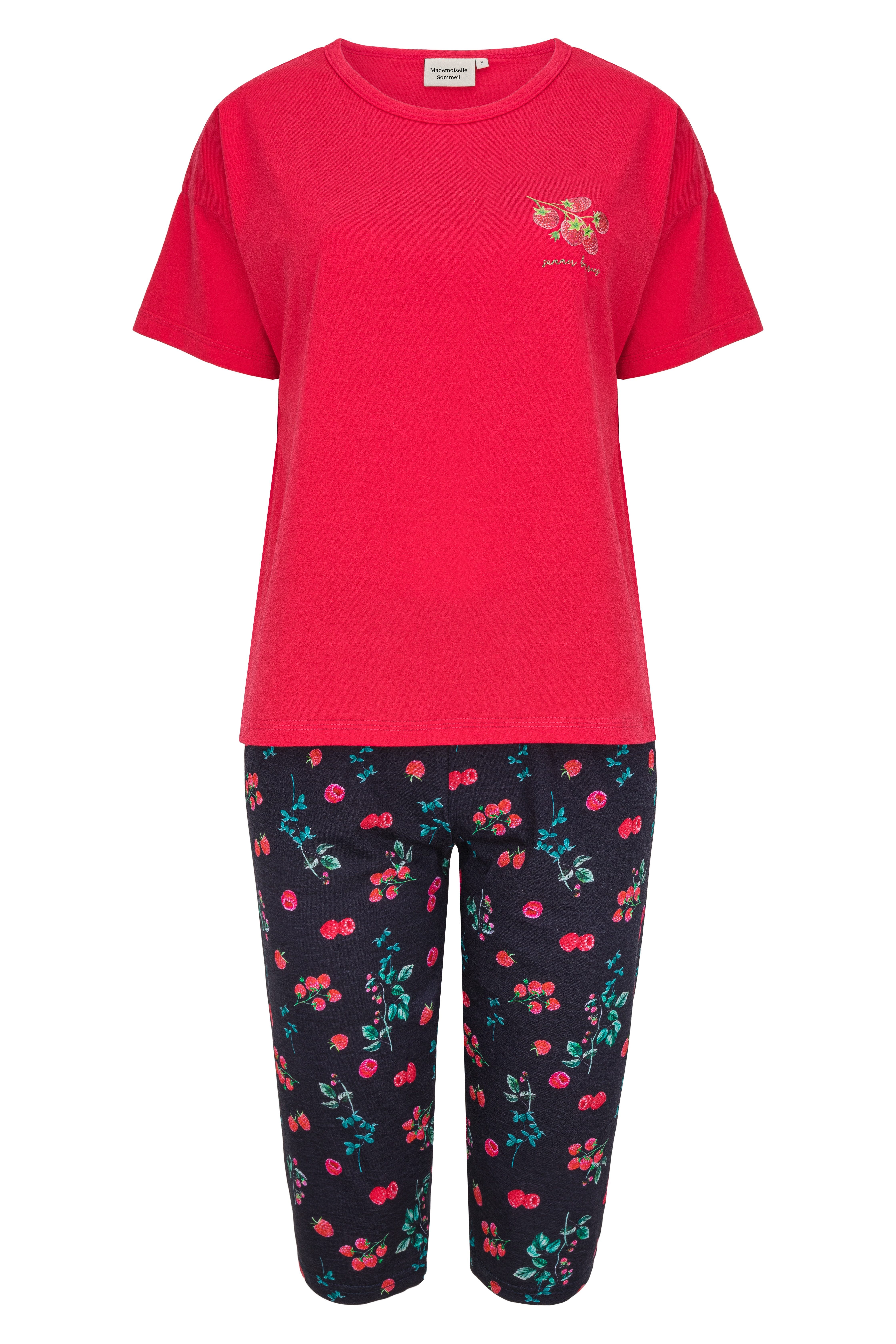 Mademoiselle Sommeil Capri-Pyjama Schlafanzug (2 tlg., günstig online kaufen