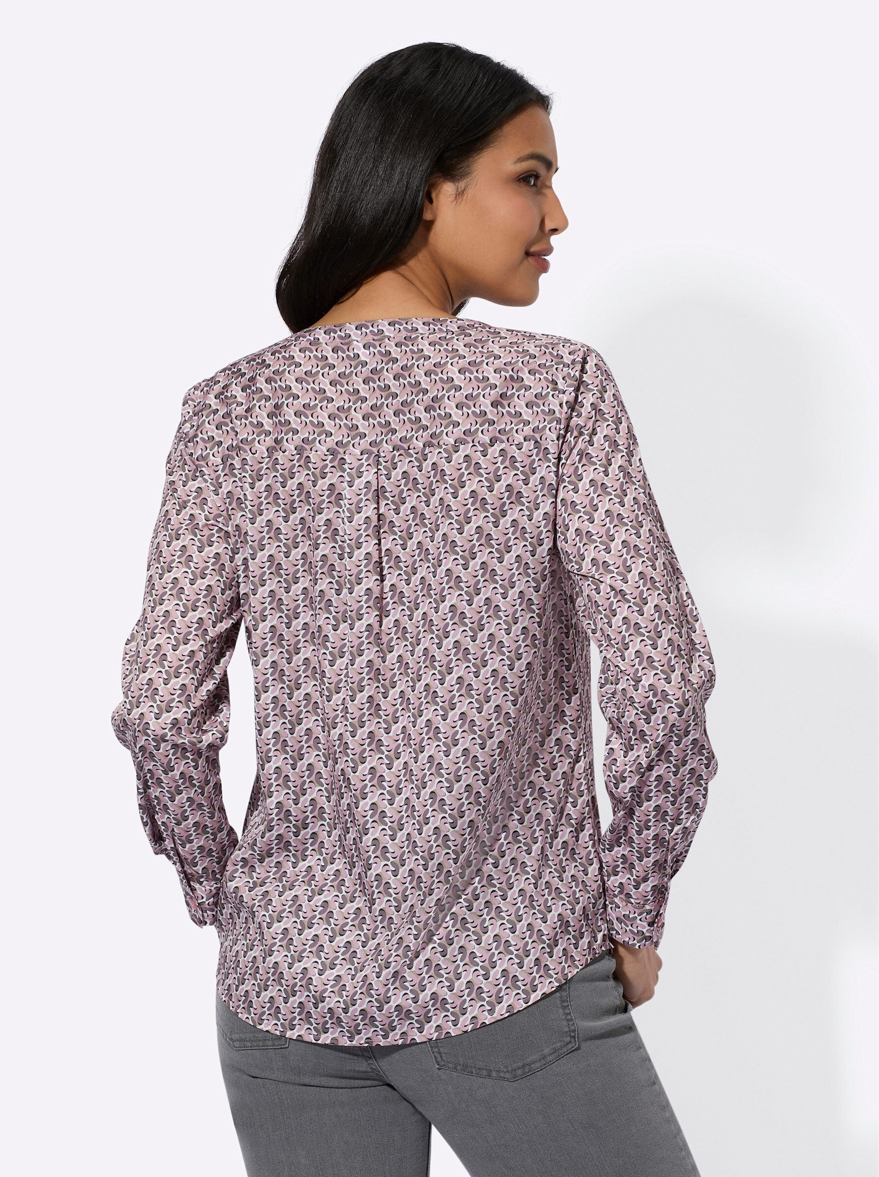 Sieh an! Klassische Bluse Schlupfbluse günstig online kaufen