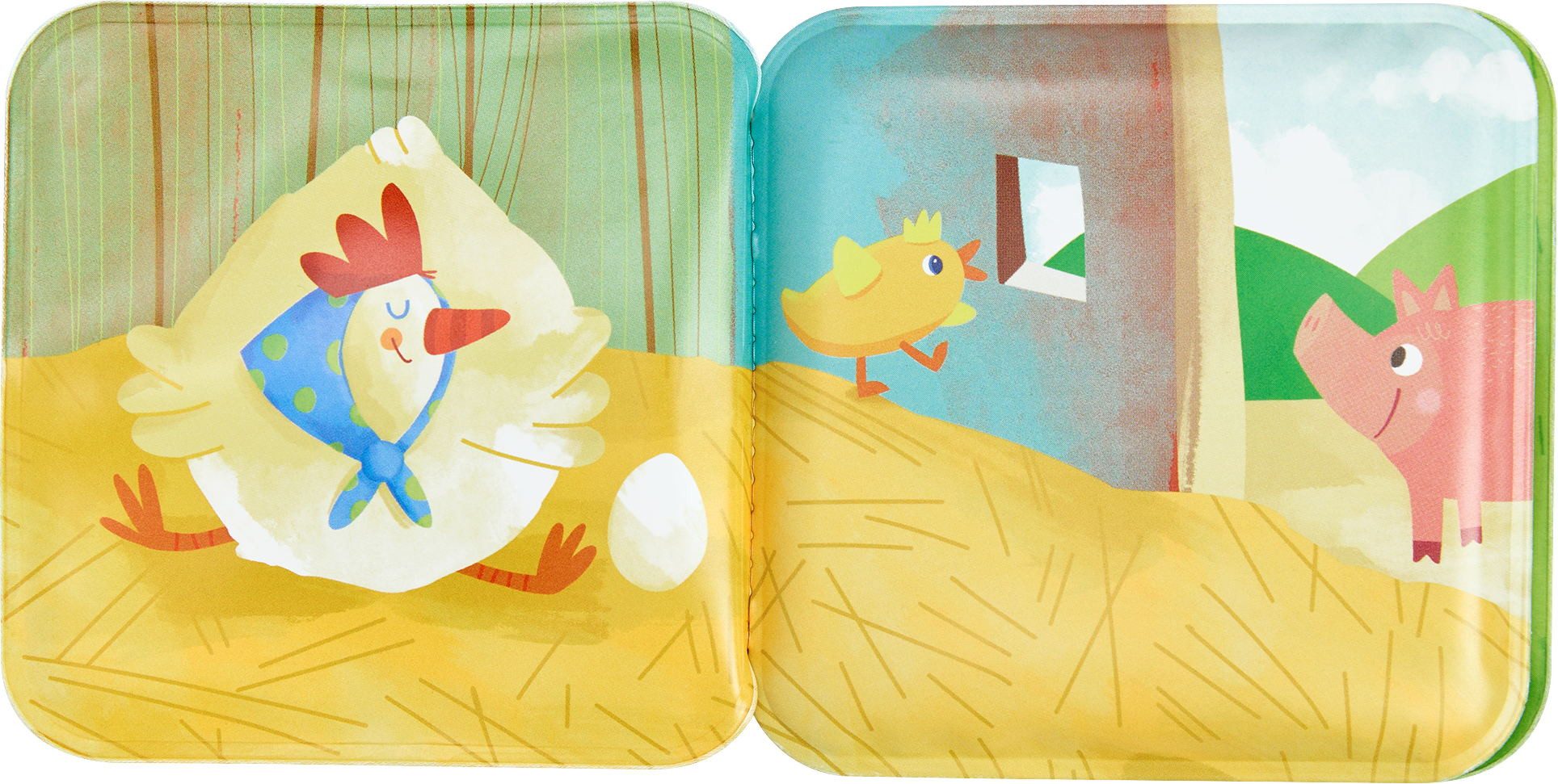 Haba Greifling Babywelt Babyspielbuch Mini Badebuch Bauernhof 2012345001