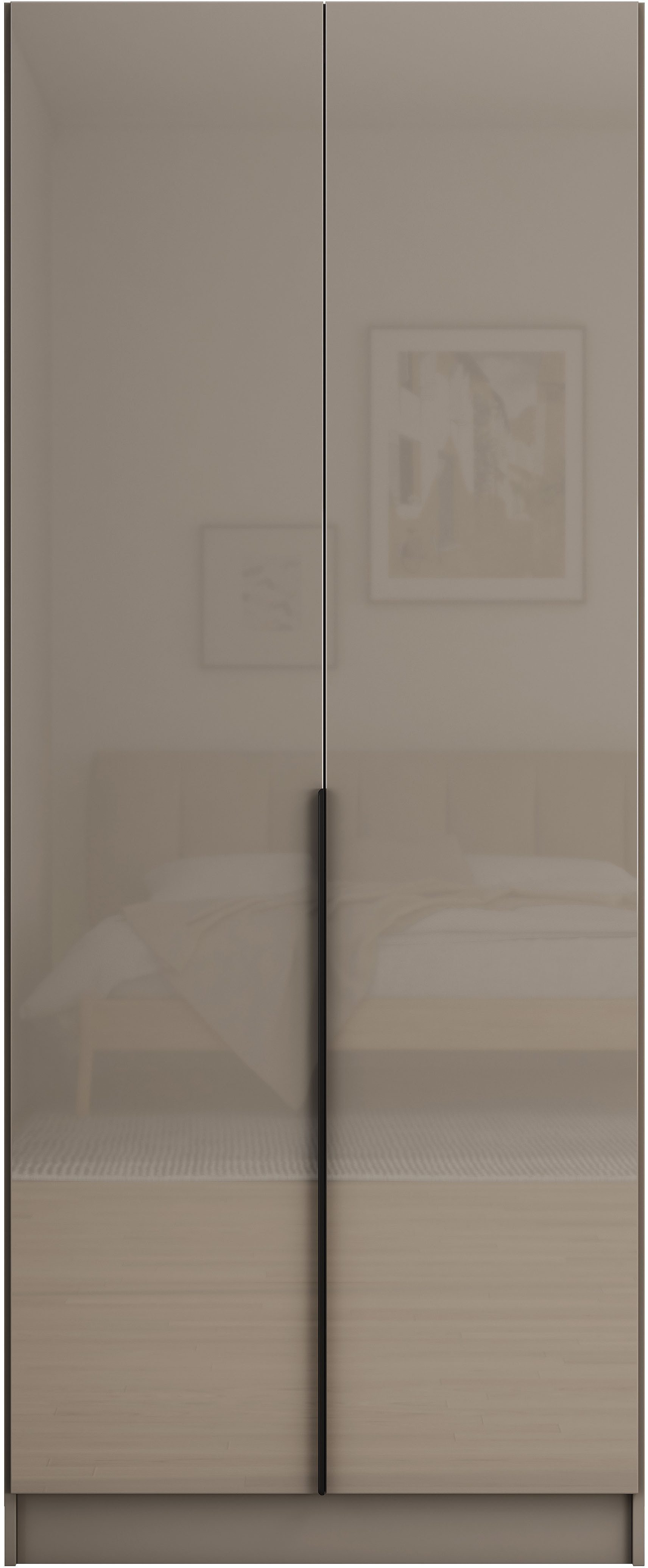 OTTO home Kleiderschrank Annor Schlafzimmerschrank Breite 82cm hochglanz Schrank Garderobe