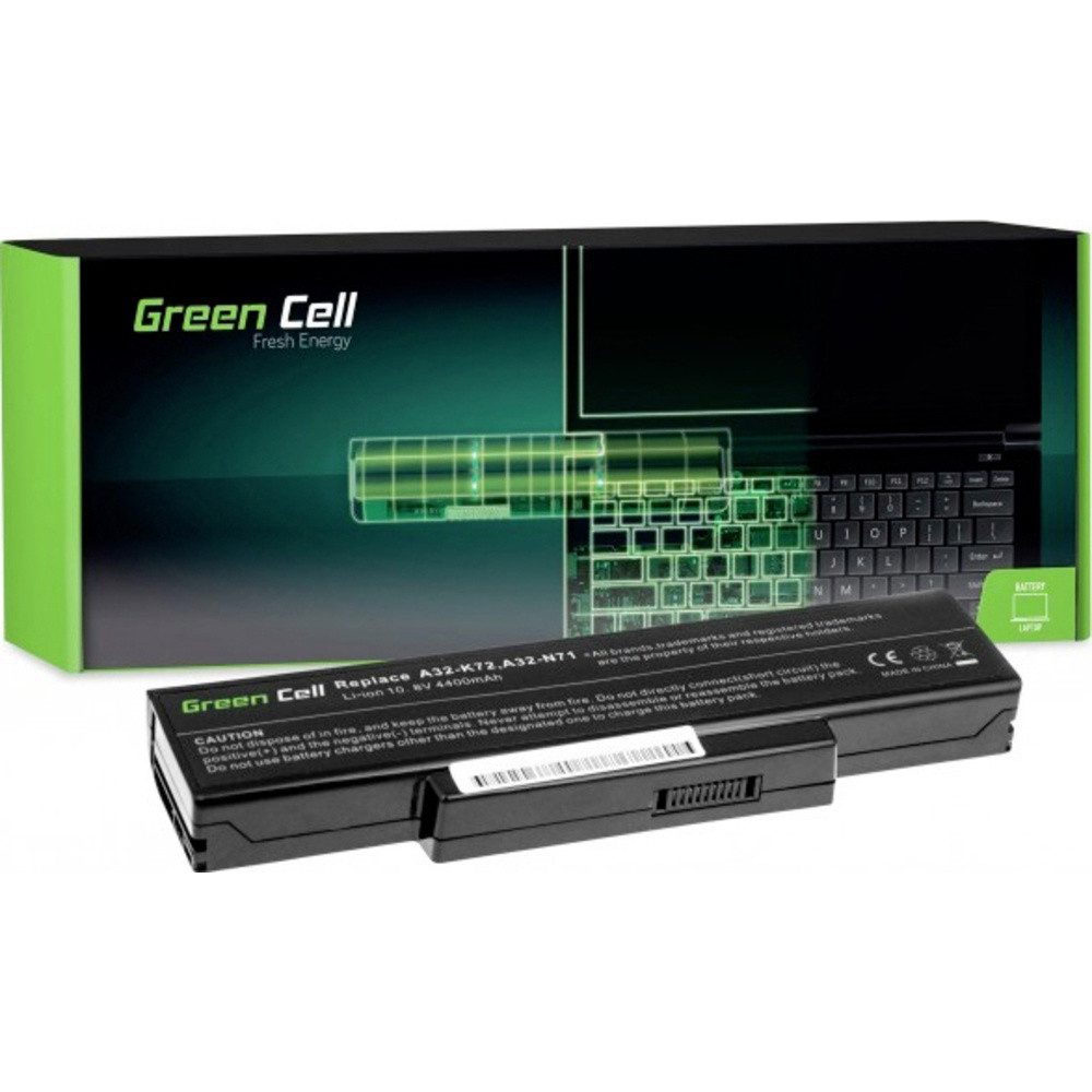 Green Cell Green Cell Notebook-Akku 10.8 V 4400 mAh Asus Laptop-Akku 4400 mAh