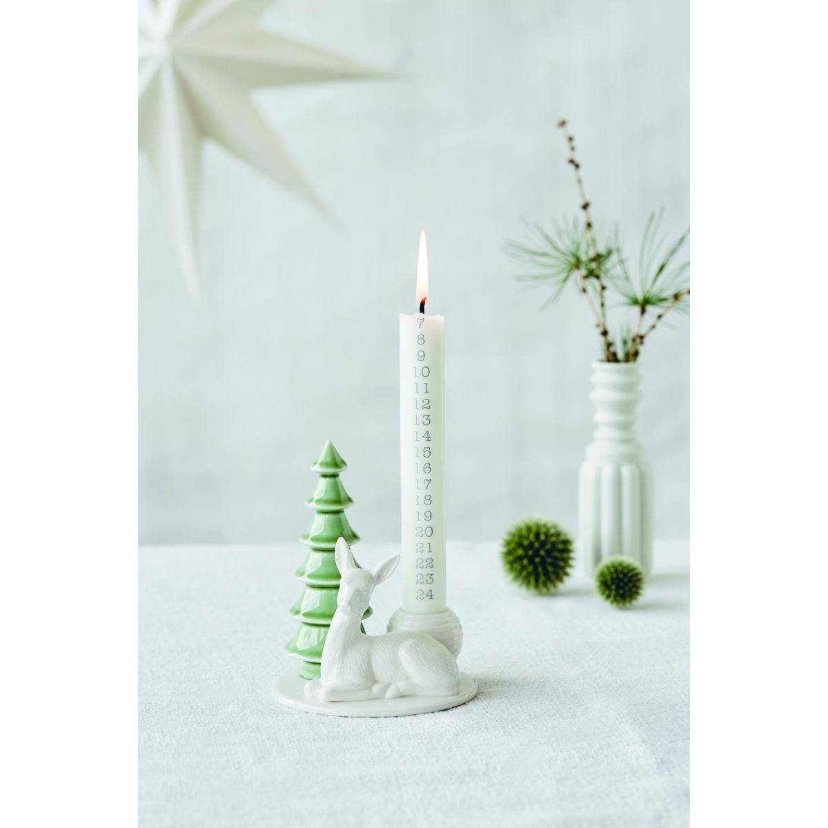 Dottir Nordic Design Windlicht Kalenderkerze für Winterstories 30 mm günstig online kaufen