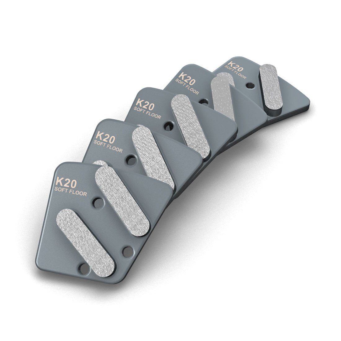 MENZER Schleifteller Diamant-Segmente (soft), 5-St., für MENZER Geräte