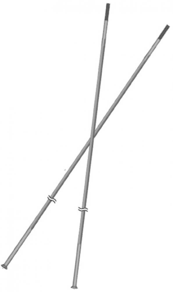 Shimano Laufrad SHIMANO Speiche WH-RS770 VR - Ersatzspeiche für Rennrad-Vorderrad-Lauf