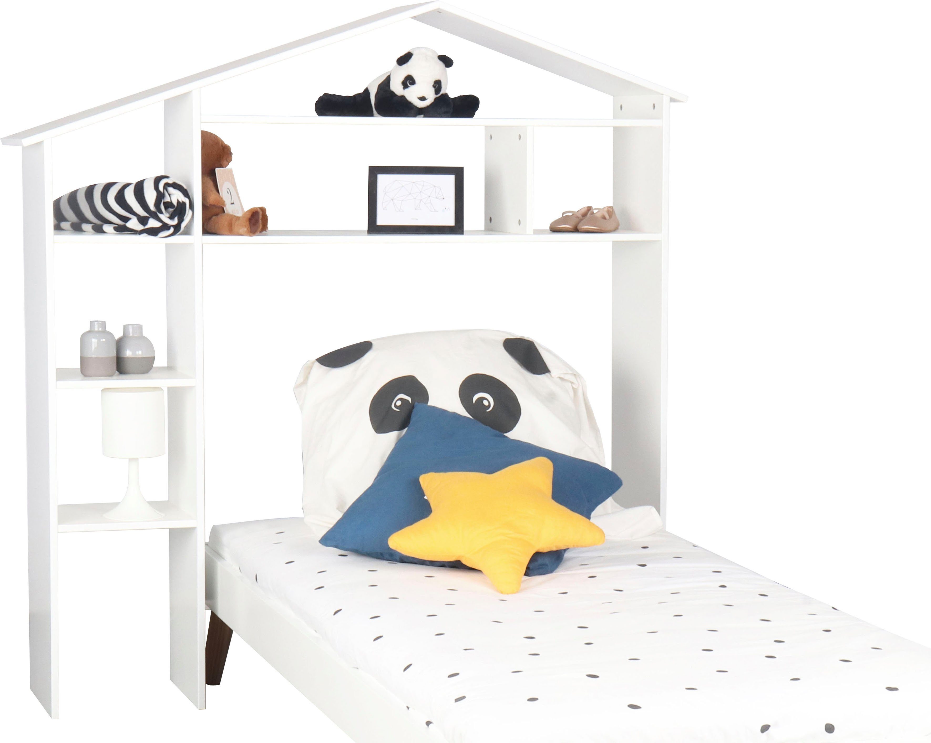 Lüttenhütt Regal Lizzi, Kopfteil für Kinderbett, für Bettbreite 100 cm