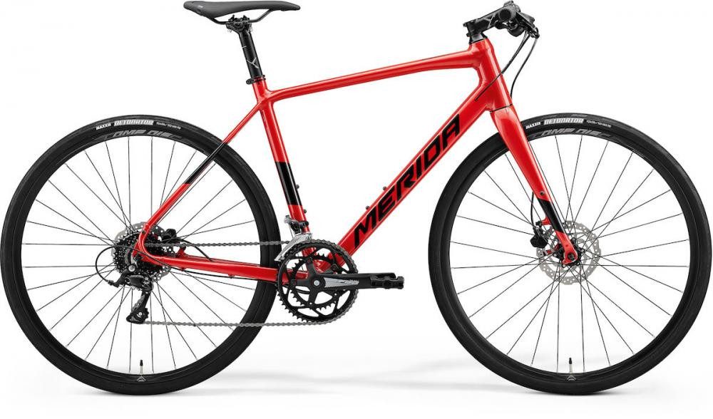Merida Cityrad Merida SPEEDER 200 HP4 rot/schwarz S (50) Rot/Schwarz - sportives Fitn