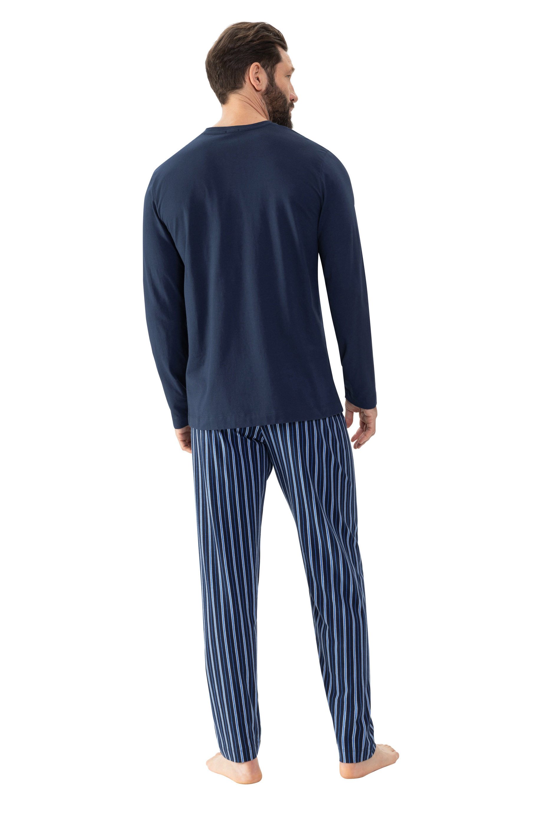 Mey Schlafanzug STRAIGHT (2 tlg) Langarm-Shirt günstig online kaufen