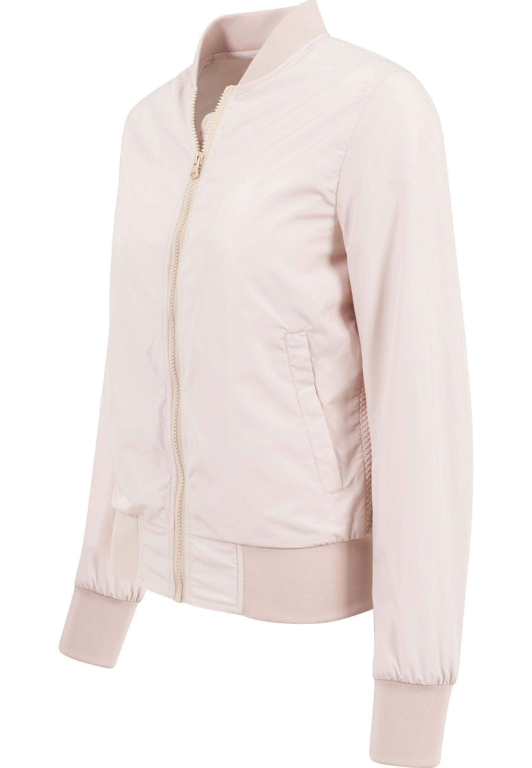 URBAN CLASSICS Allwetterjacke Urban Classics Damen Ladies Light Bomber Jacket (1-St) – Bild 3 von 5