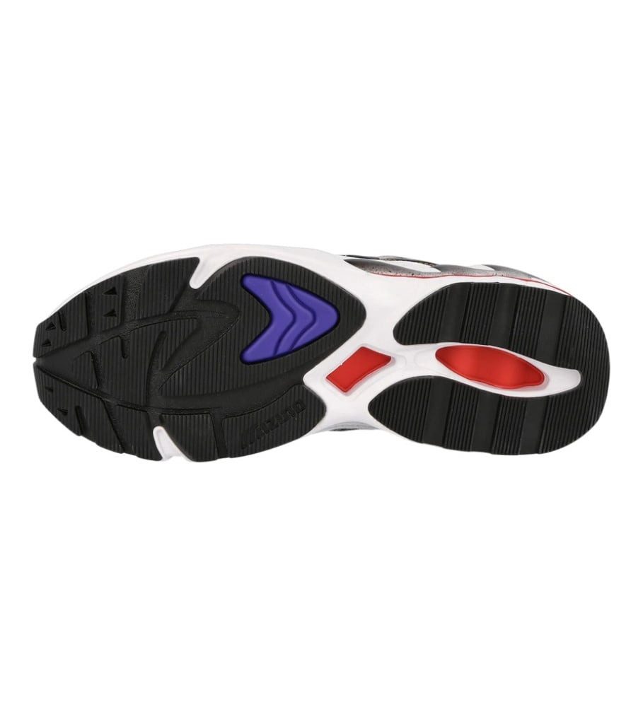 Mizuno Wave Rider 1 OG weiss/schwarz/rot Herren Sneaker