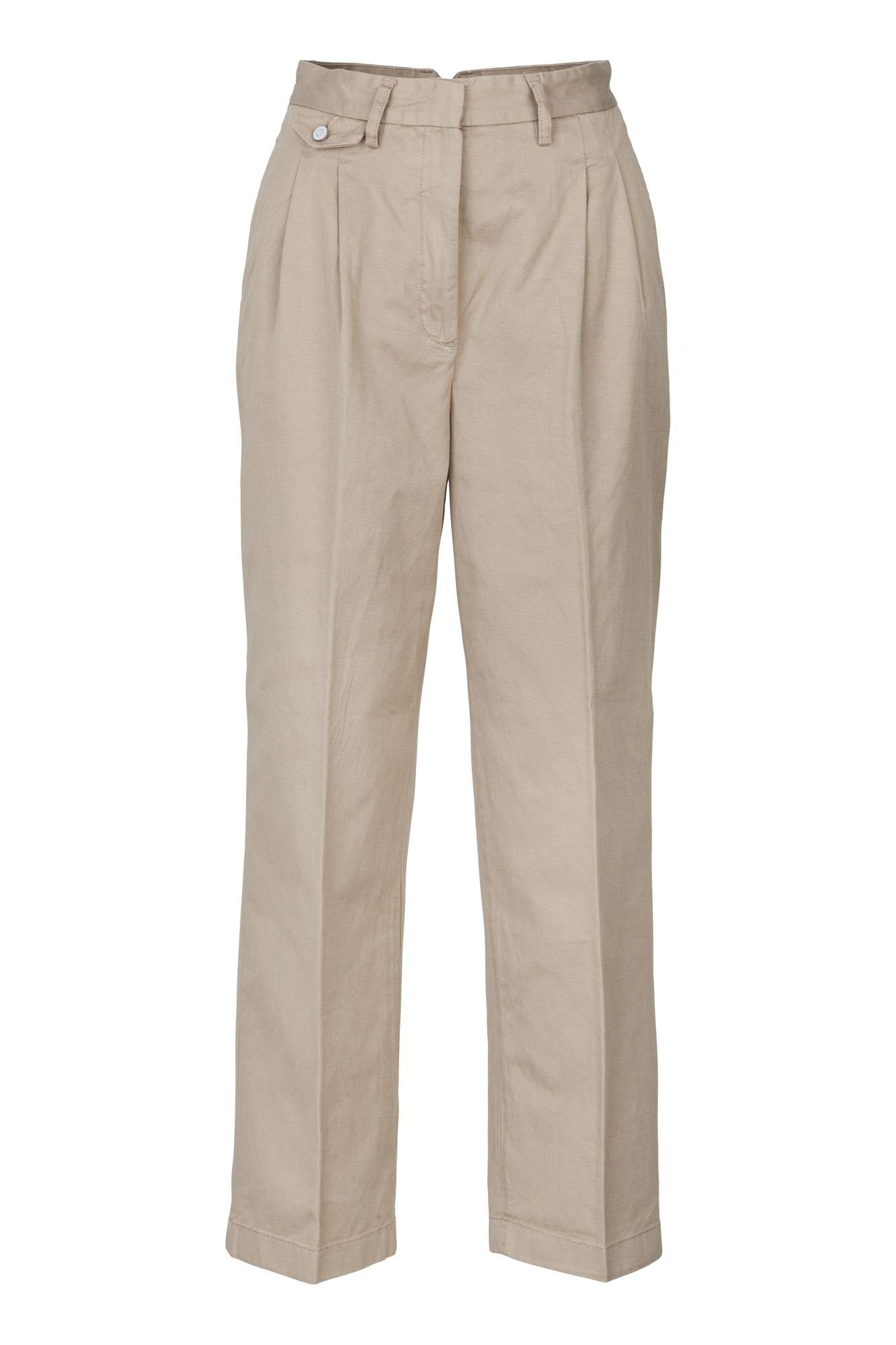 Replay Leinenhose COTTON LINEN CAVALRY TWILL