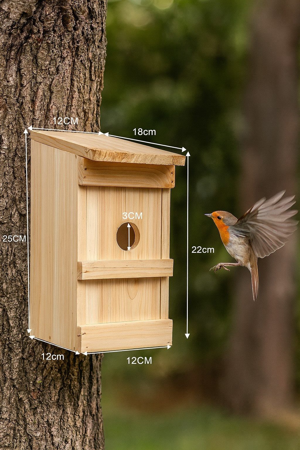 BruKa Nistkasten Jack Spatzenhaus Spatz Spatzen Vogelhaus Vogel