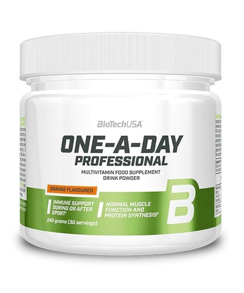 Biotech USA BioTech One A Day Prof 240g - Orange Pulver, 240 g, Pulver