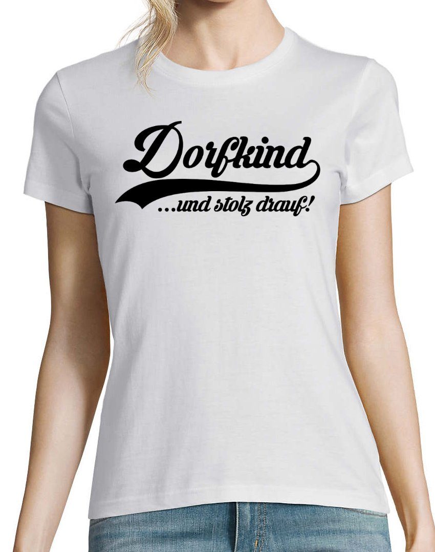 Youth Designz Print-Shirt Dorfkind Damen T-Shirt günstig online kaufen